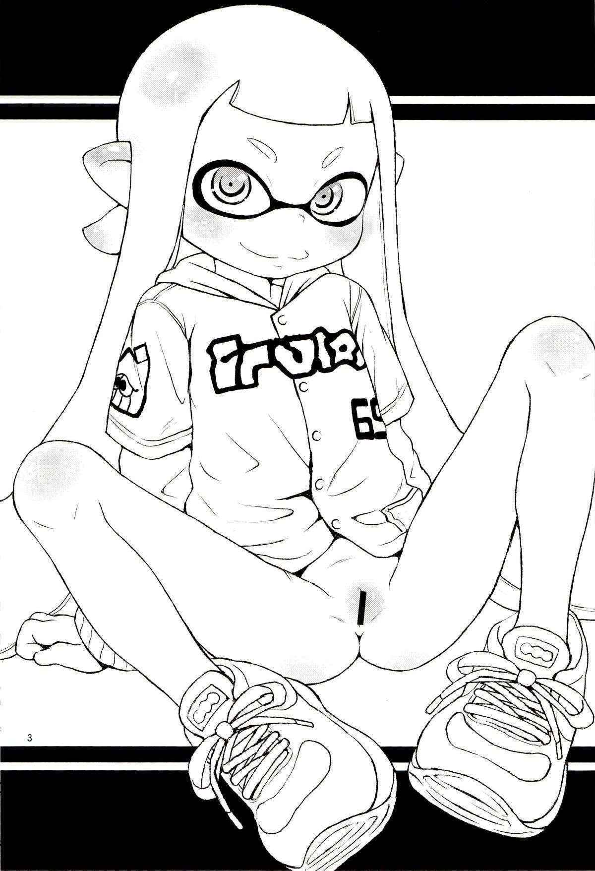 (C89) [Hitsuji Drill (Ponpon Itai)] Tanoshii Sex (Splatoon)