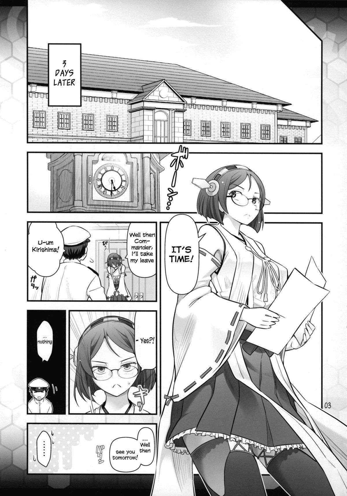 [Gamute de Kotei (Ohmi Takeshi)] Kirishima ni kokuhaku shitara naze ka kirerare, sonogo mechakucha SEX shita hanashi (Kantai Collection -KanColle-) [English] [Rapid Switch Extra]