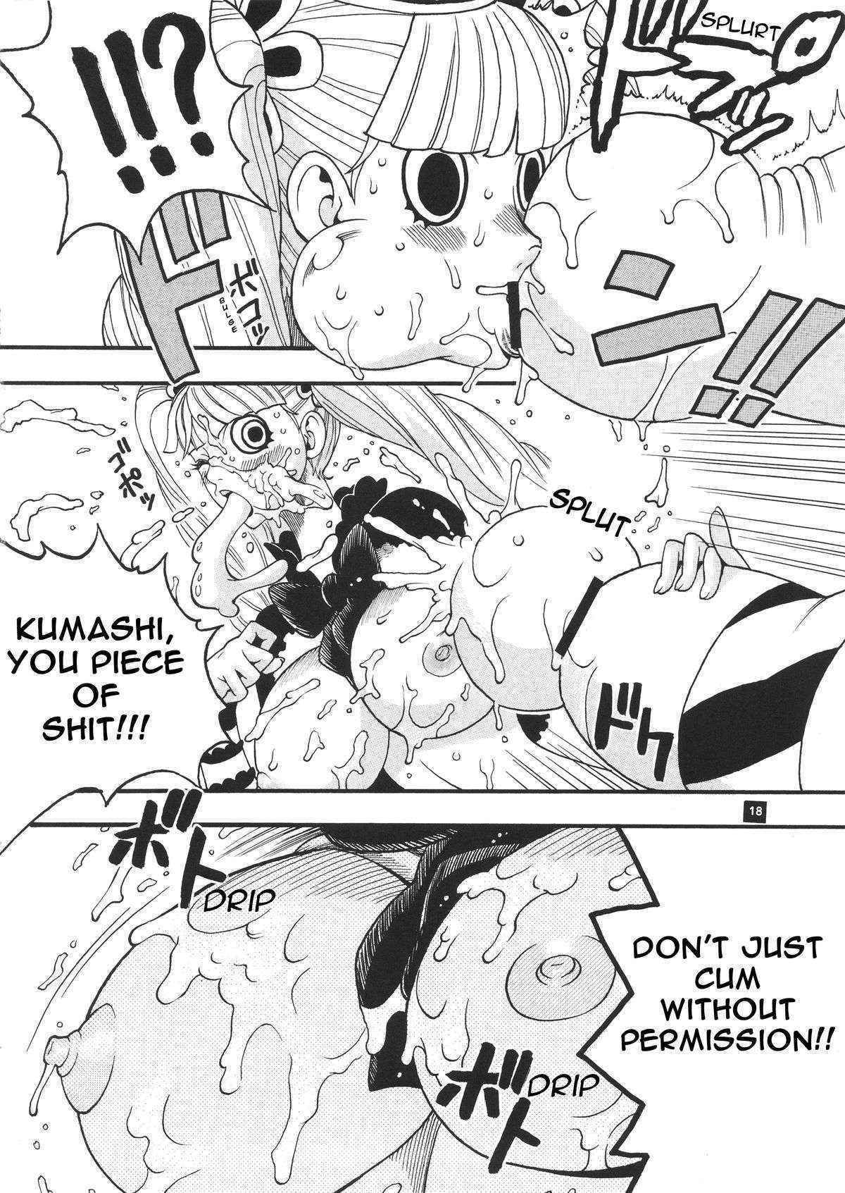 [Sangenshokudou (Chikasato Michiru)] GHOST PRINCESS - Perona vs Kumashi (One Piece) [English]