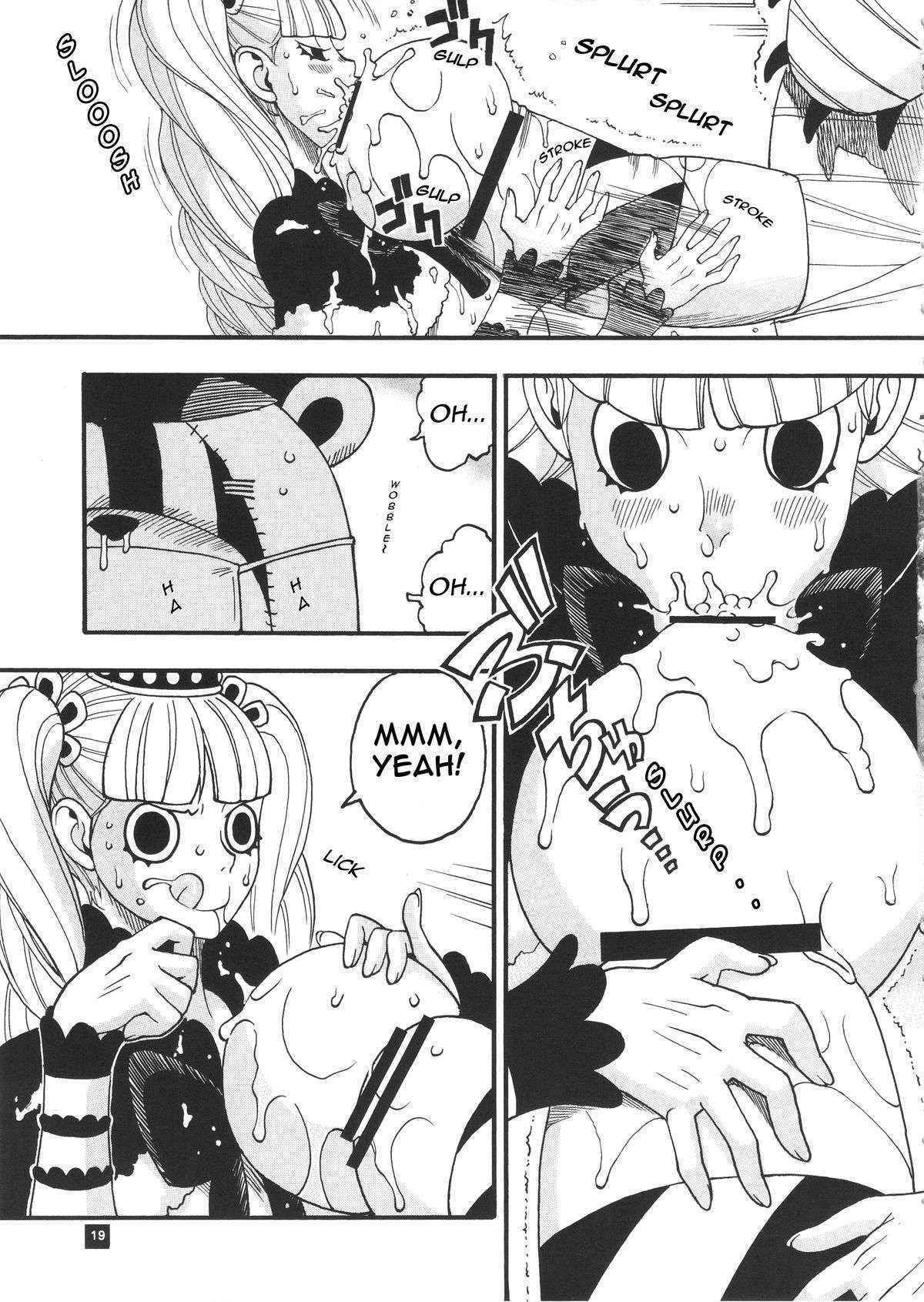 [Sangenshokudou (Chikasato Michiru)] GHOST PRINCESS - Perona vs Kumashi (One Piece) [English]