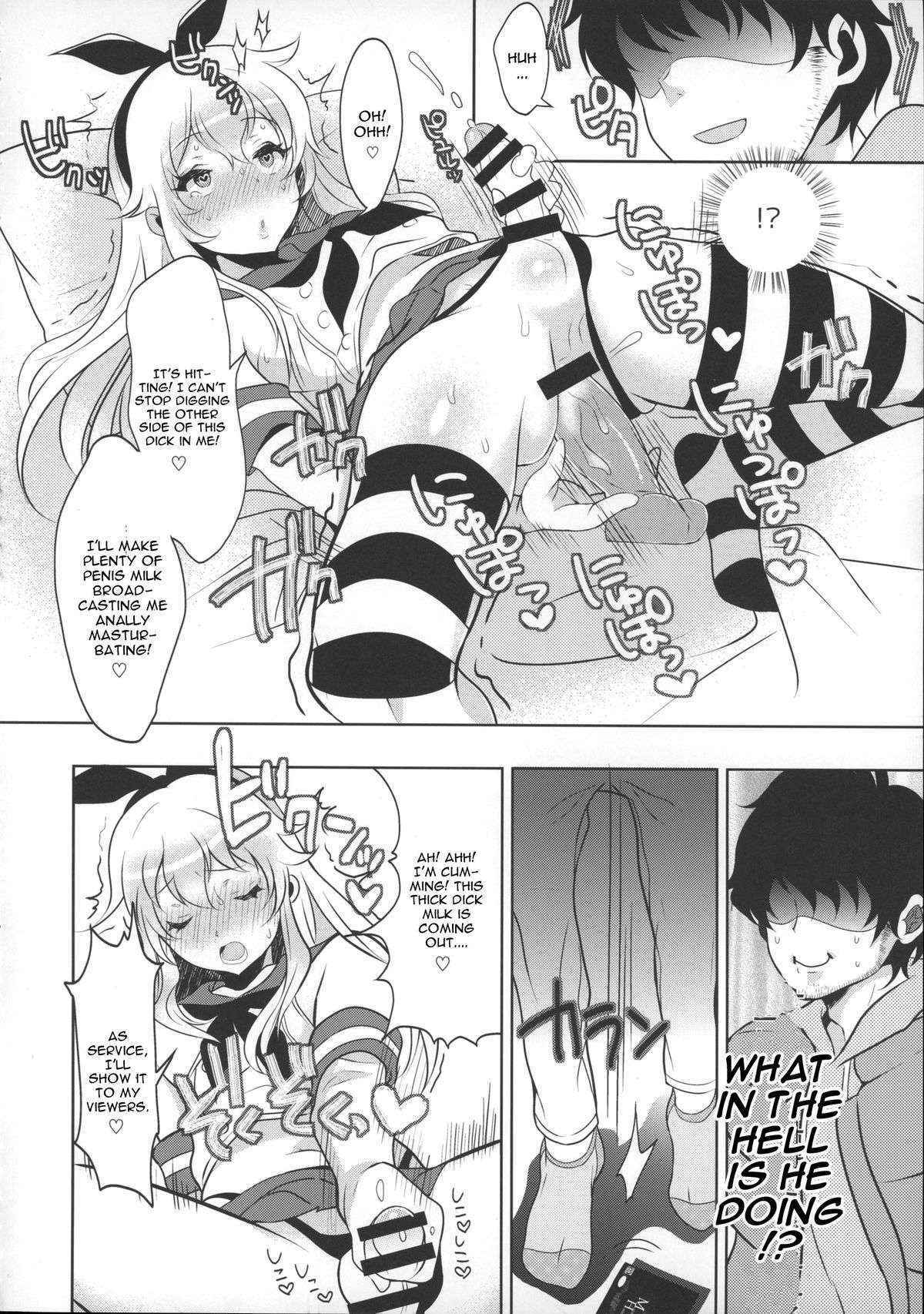 (SC2015 Winter) [Inariya (Inari)] Haishin! Shimakaze-kun no Heya (Kantai Collection -KanColle-) [English] [CGrascal]