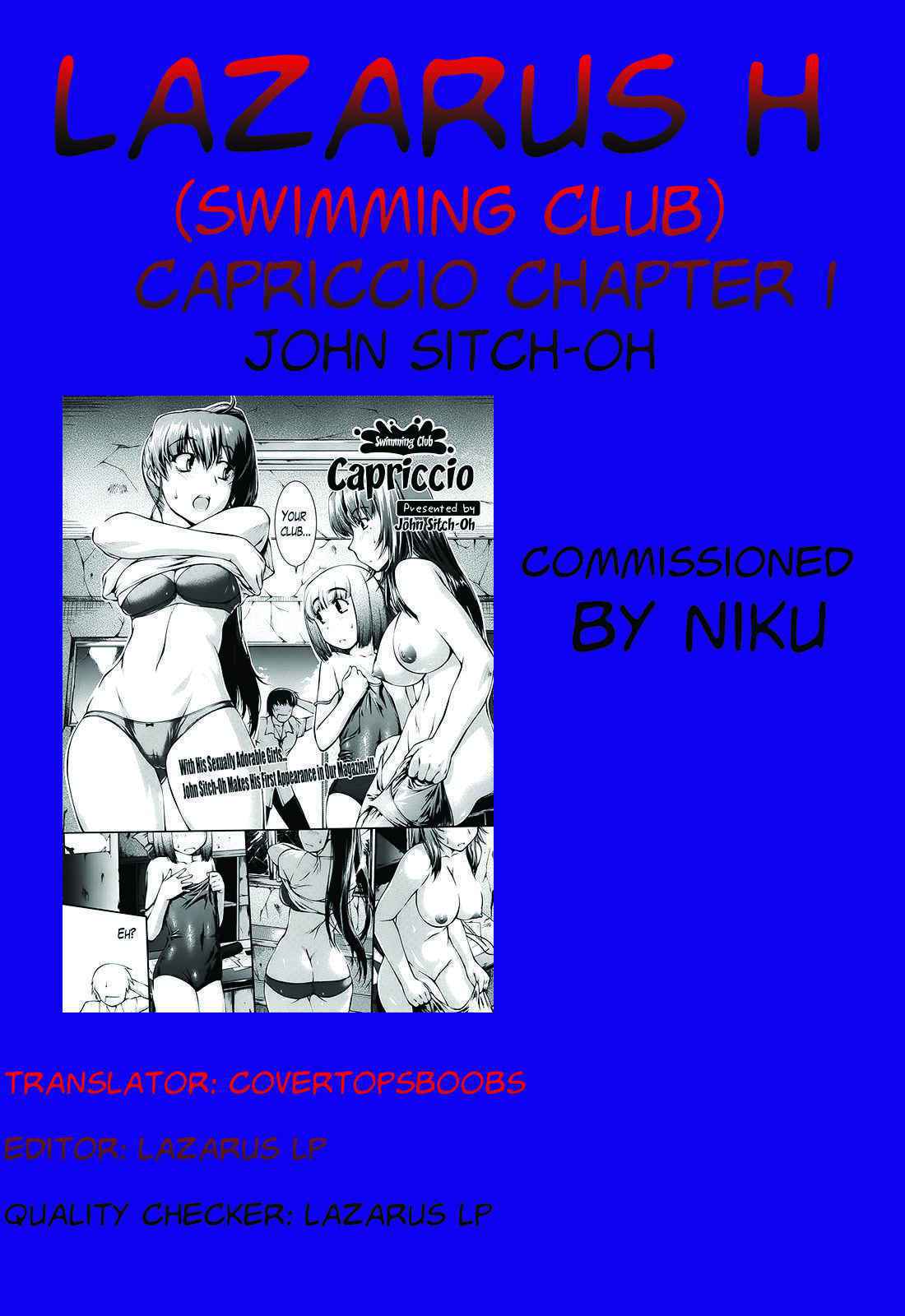 [John Sitch-Oh] Suieibu Capriccio | Swimming Club Capriccio Ch. 1-8 [English] [Lazarus H]