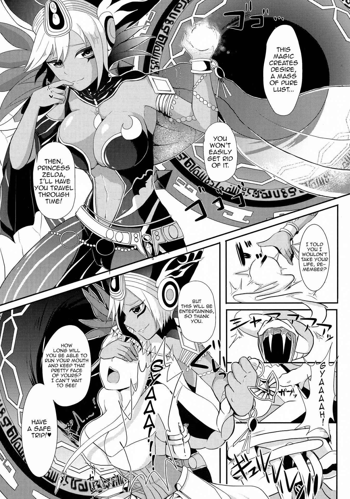 (COMIC1☆9) [Maruchizu (Runrun)] Time Travel - Futanari Princess Zelda is Out of Control! (The Legend of Zelda) [English]