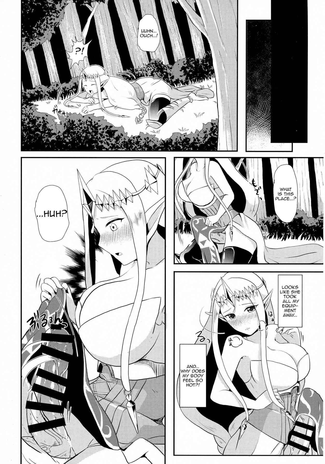 (COMIC1☆9) [Maruchizu (Runrun)] Time Travel - Futanari Princess Zelda is Out of Control! (The Legend of Zelda) [English]