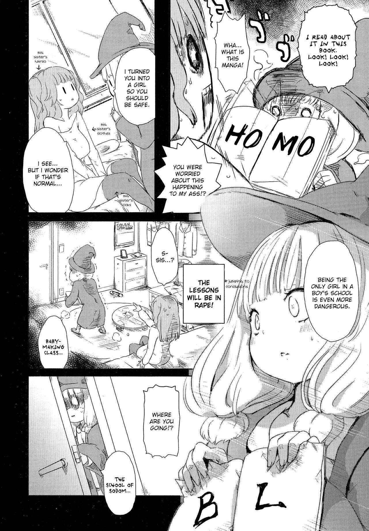 [Asano Shimon] Sister Blend (Nyotaika! Paradise Vol. 5) [English] [Decensored]