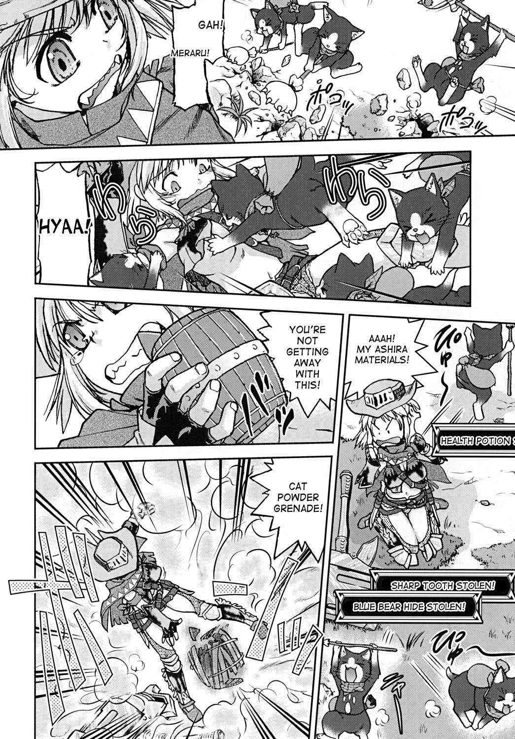 (C81) [Banana Saruen (Shimamoto Harumi)] Bouken Shimasho! 2 MONSTER HUNTER PORTABLE side (Monster Hunter) [English] [desudesu]