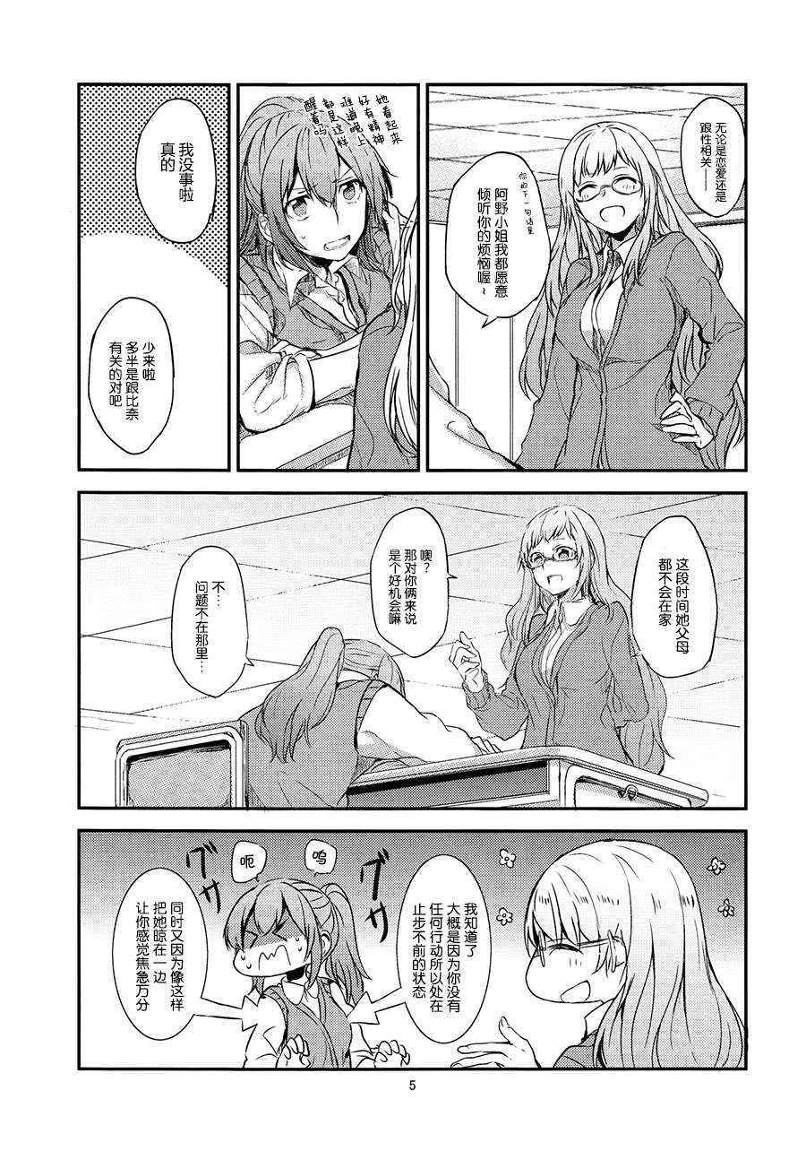 (Mezase! Yuritopia! 2) [Hatakewotagayasudake (Mikanuji, Hareta)] Hello Melancholic (Okujou no Yurirei-san) [Chinese] [DEADLIAR]