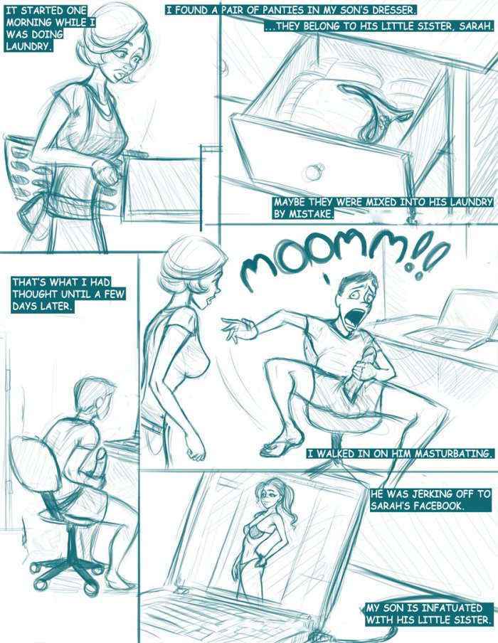 Unnamed Mom Son Comics