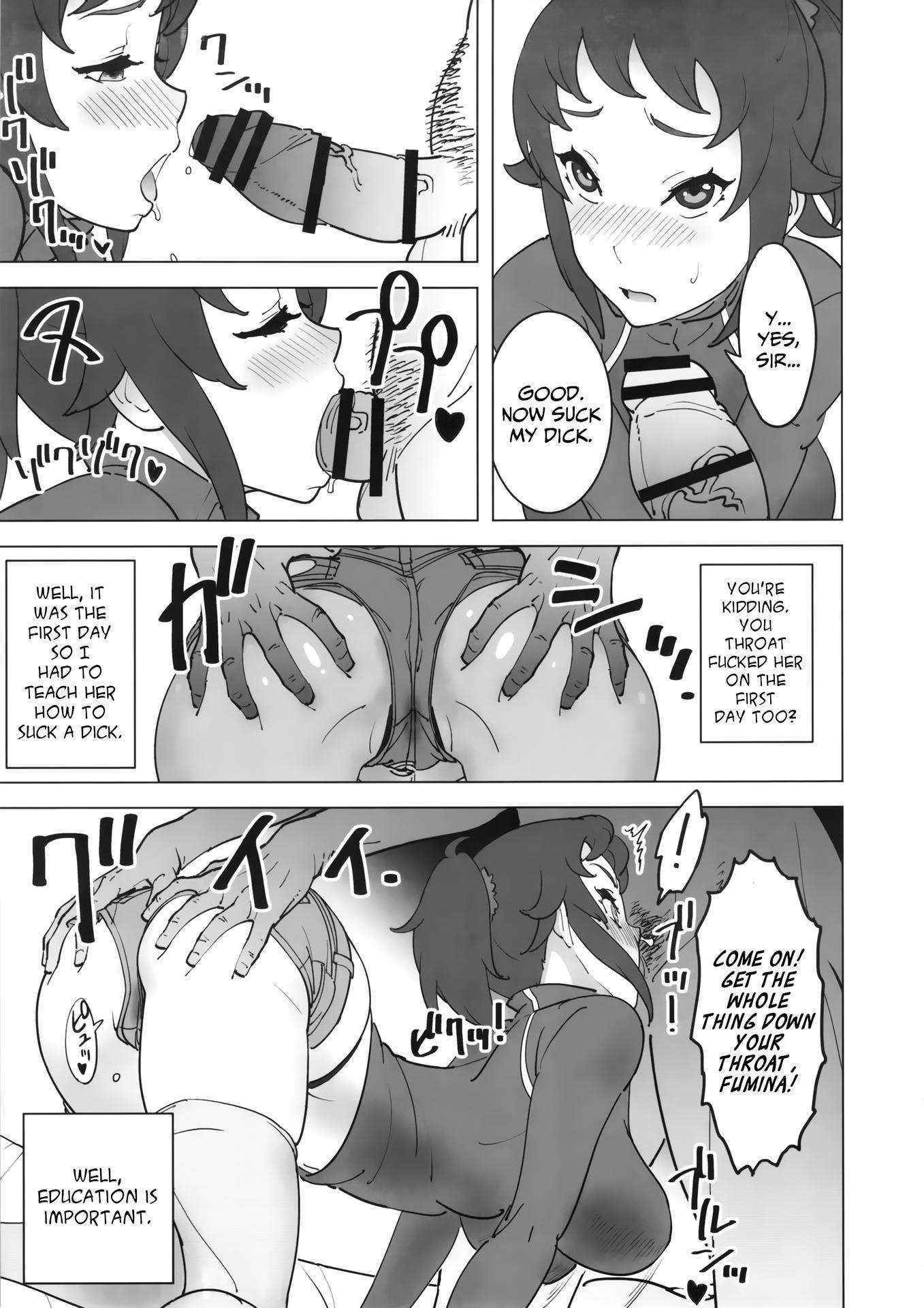 (C87) [SANDWORKS (Suna)] Fumina no Namaiki na Ana ni Pyu | Shooting a Load in Fumina’s Saucy Hole (Gundam Build Fighters Try) [English] =7beersago=