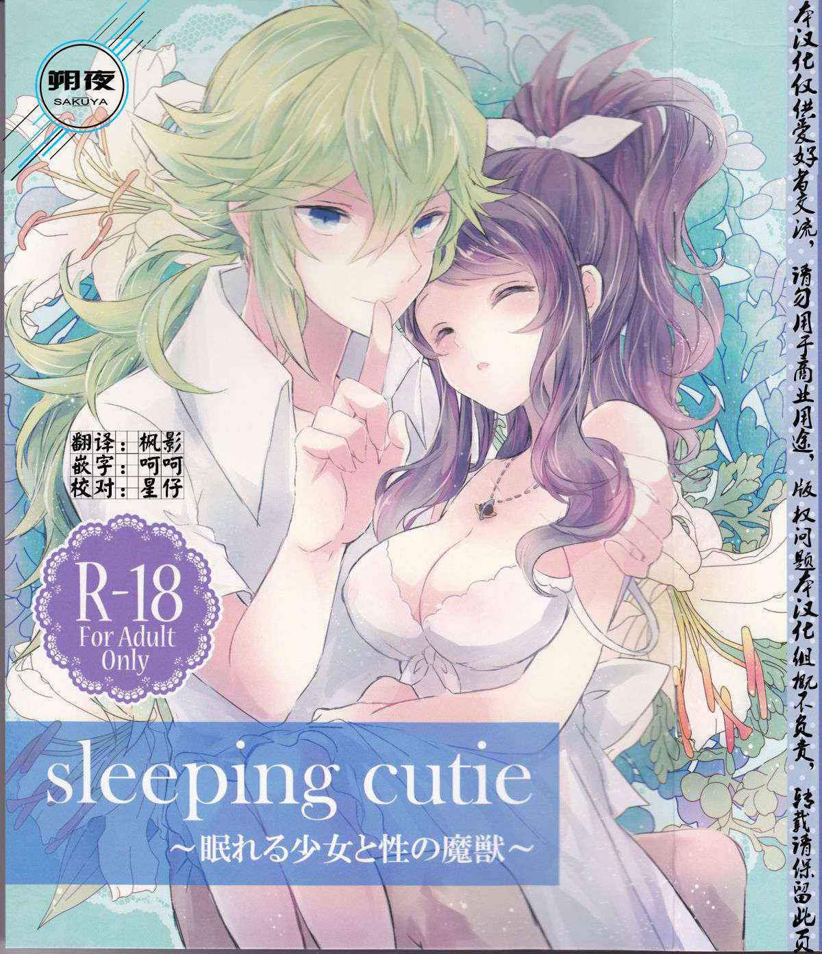 (C86) [my pace world (Kabocha Torte)] sleeping cutie ~Nemureru Shoujo to Sei no Majuu~ (Pokémon Black and White) [Chinese] [朔夜汉化]