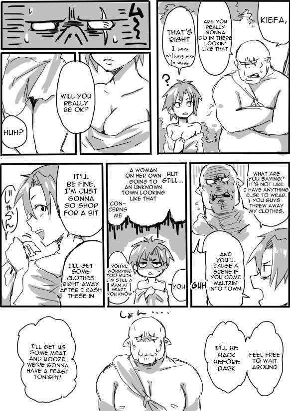 [Saku Jirou] TS-ko to Orc-san Manga 2 [English] [constantly]