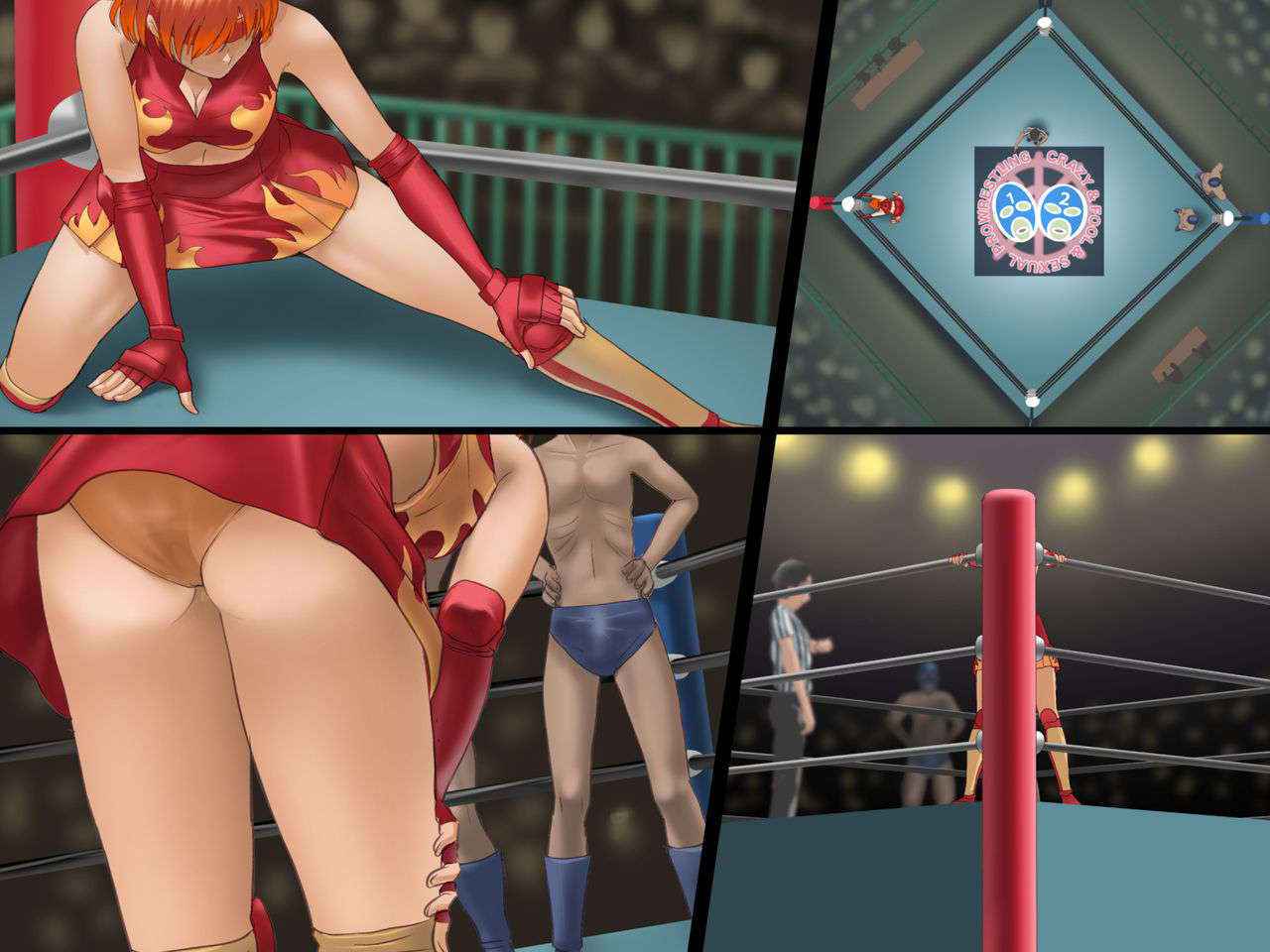 [HK] Sex prison fight Hokuto Akane's shame Romero Special [Digital]