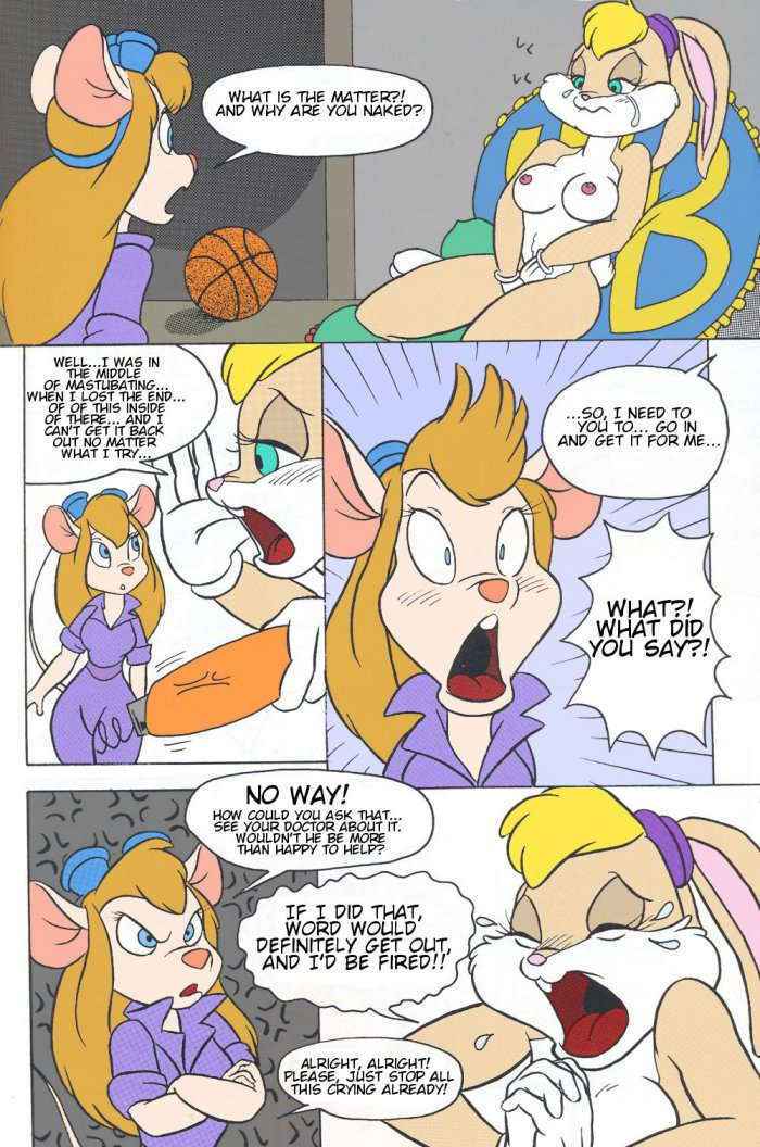 Gadget Hackwrench And Lola Bunny  Translated, Uncensored, Incomplete.