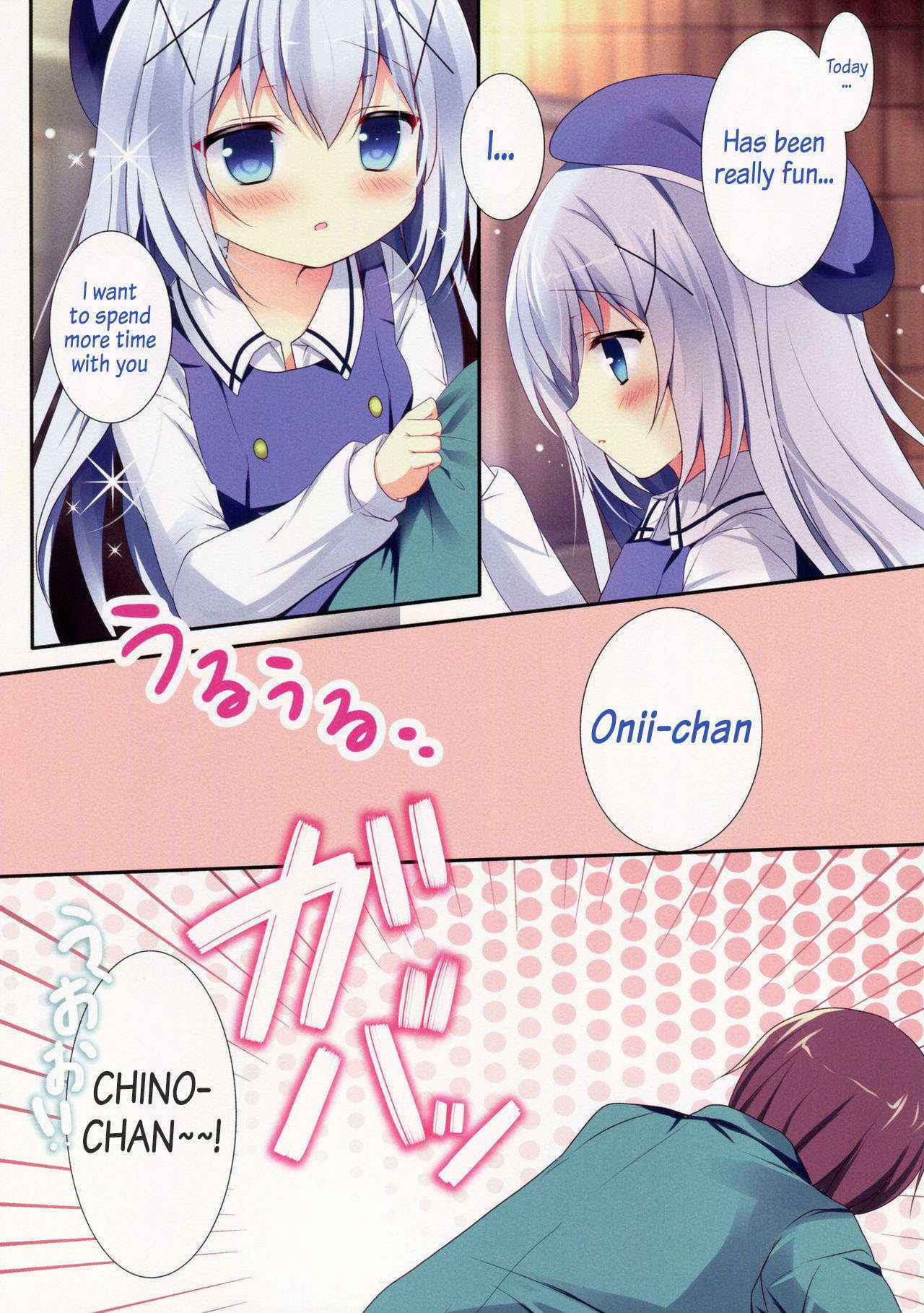 (C89) [Come Through (Adumi Kazuki)] Horoyoi Chino-chan to (Gochuumon wa Usagi desu ka?) [English]