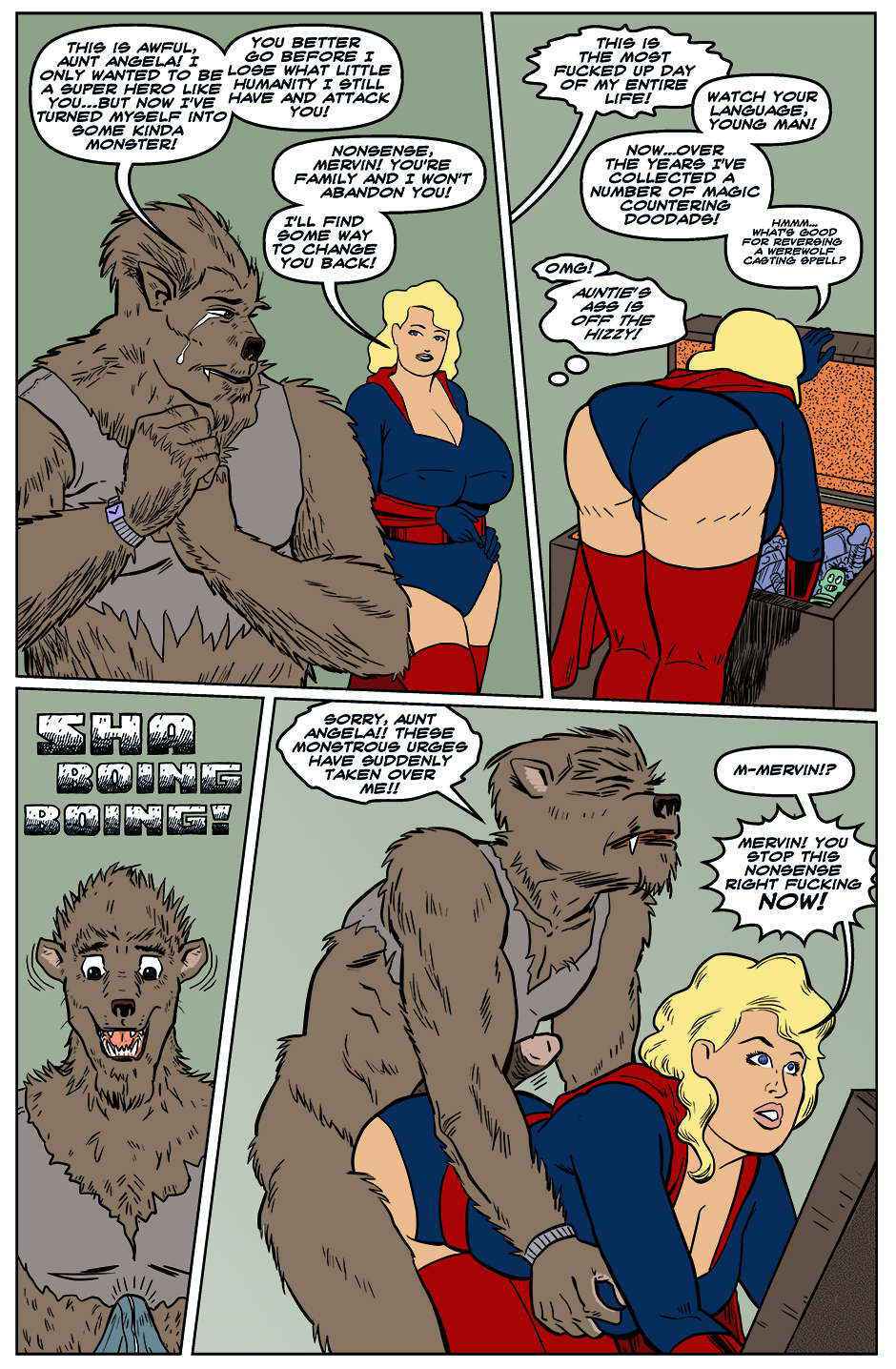 Blonde Marvel – Mervin The Monster