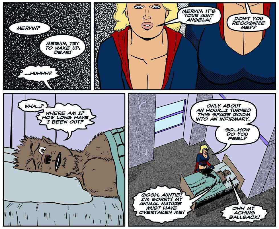 Blonde Marvel – Mervin The Monster