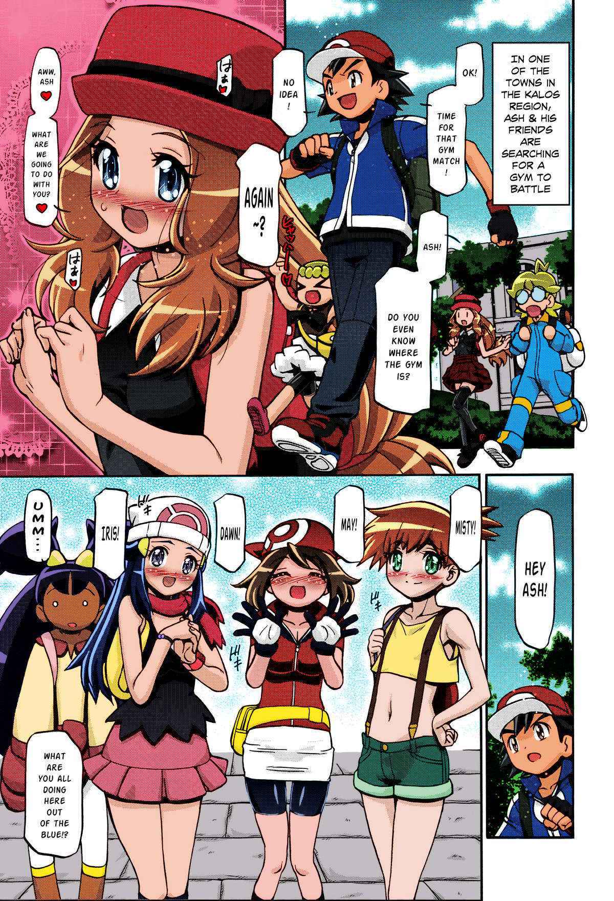 (C85) [Gambler Club (Kousaka Jun)] PM GALS XY (Pokemon) [English] [Risette] [Colorized]