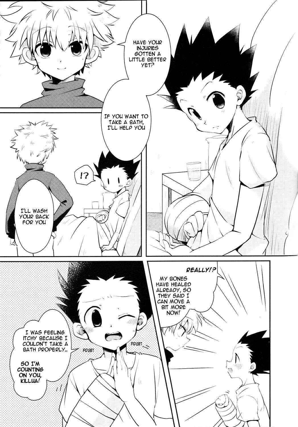 (Shota Scratch 24) [MiUMiU (Amin)] Sei Kurabe!! | Comparing Sex!! (Hunter x Hunter) [English] [HXH-Doujinshilivejournal]