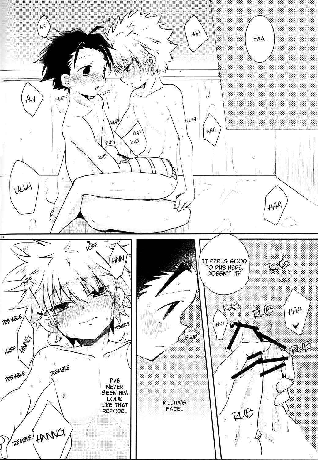 (Shota Scratch 24) [MiUMiU (Amin)] Sei Kurabe!! | Comparing Sex!! (Hunter x Hunter) [English] [HXH-Doujinshilivejournal]