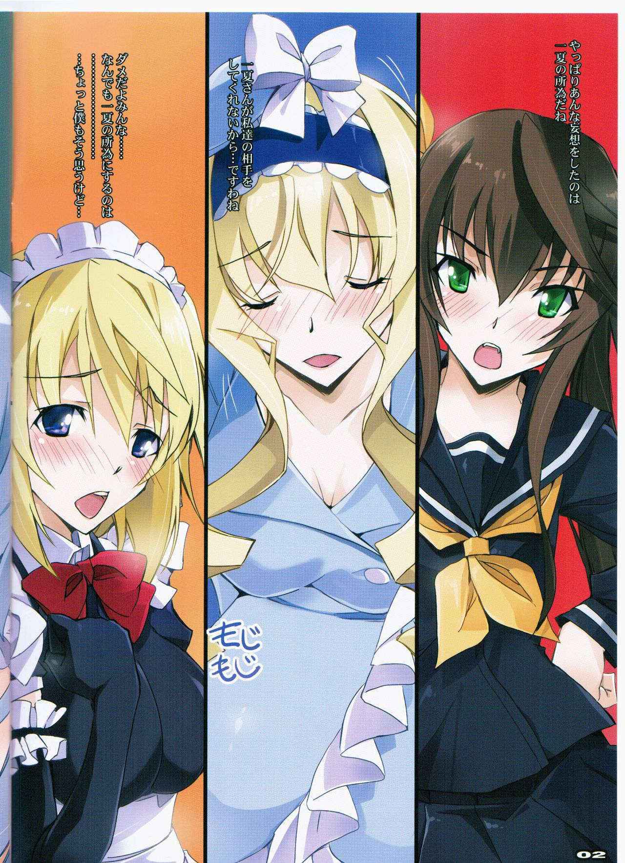 (C88) [Ryu-Seki-Do (Nagare Hyougo)] Desire Purge (IS <Infinite Stratos>)