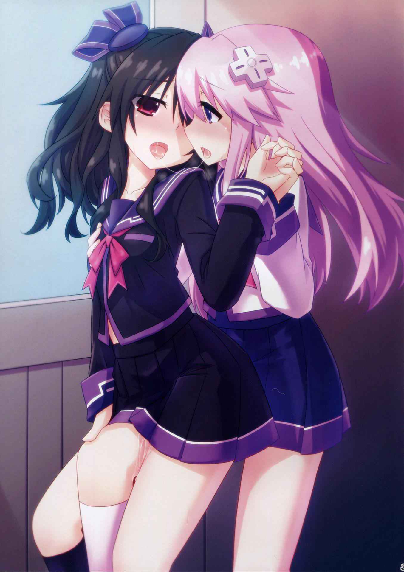 (C88) [LazyStyle (Mizunashi)] Nep Illust Trilogy (Hyperdimension Neptunia) [English] {Nepperoni}