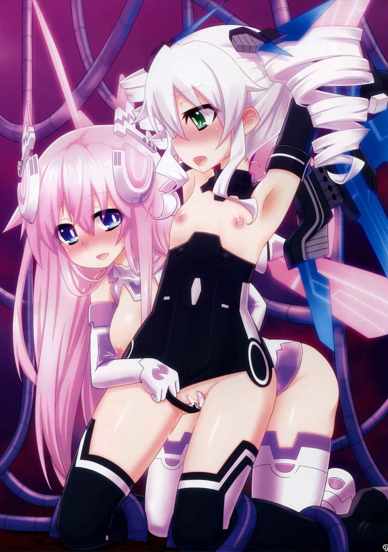 (C88) [LazyStyle (Mizunashi)] Nep Illust Trilogy (Hyperdimension Neptunia) [English] {Nepperoni}