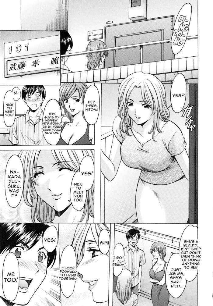 Yuuwaku No Toshiue Apartment Ch.1