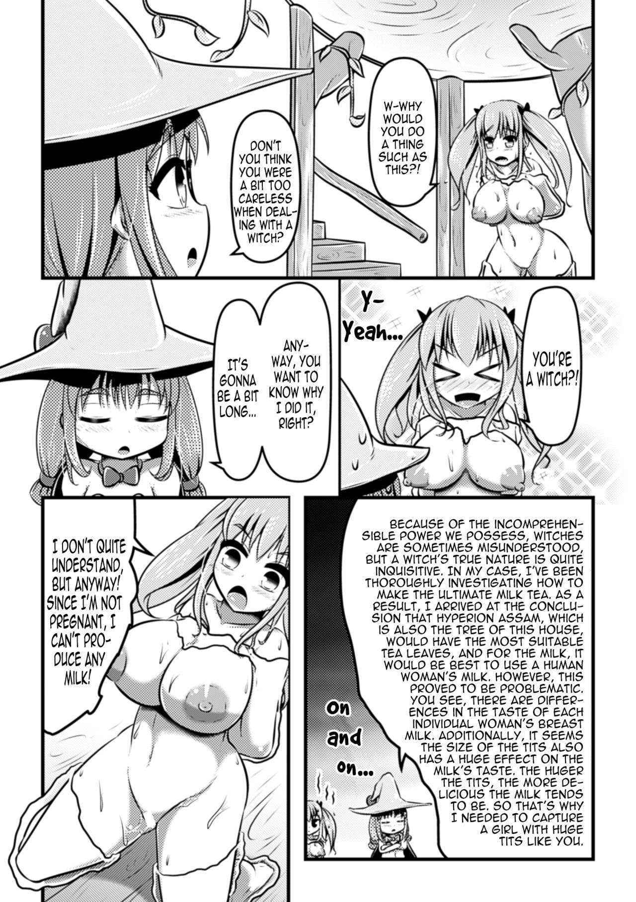 [Shinoda Kazuhiro] Majo to Mirukuru Ti | Witch and Milk Tea (2D Comic Magazine Nipple Fuck de Acme Jigoku! Vol. 1) [English] [Brolen+svines85] [Digital]