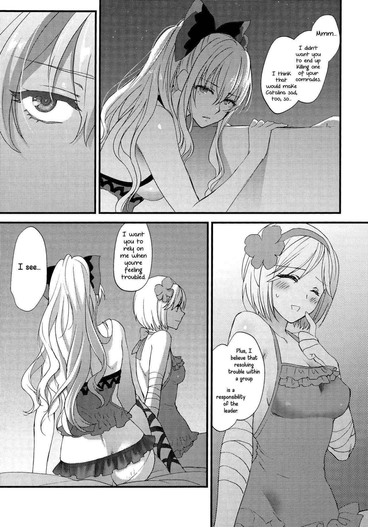 (C89) [Earthean (Syoukaki)] Yousei-tachi no Itazura | A Prank The Fairies Played On Us (Granblue Fantasy) [English] [Yuri-ism]