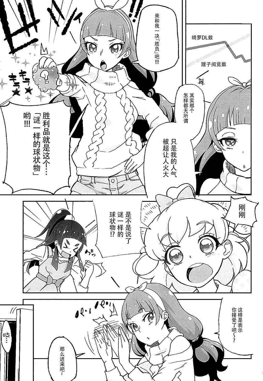 (COMIC1☆10) [Kurohonyasan (Yamashita Kurowo)] Amanogawa Kirara Riko to Mirai to Ero Nama Haishin Shoubu Anal demo Nan demo Misetekureru Choroi Namanushi ga PreCure datta Ken. (Mahou Tsukai PreCure, Go! Princess PreCure) [Chinese] [脸肿汉化组]