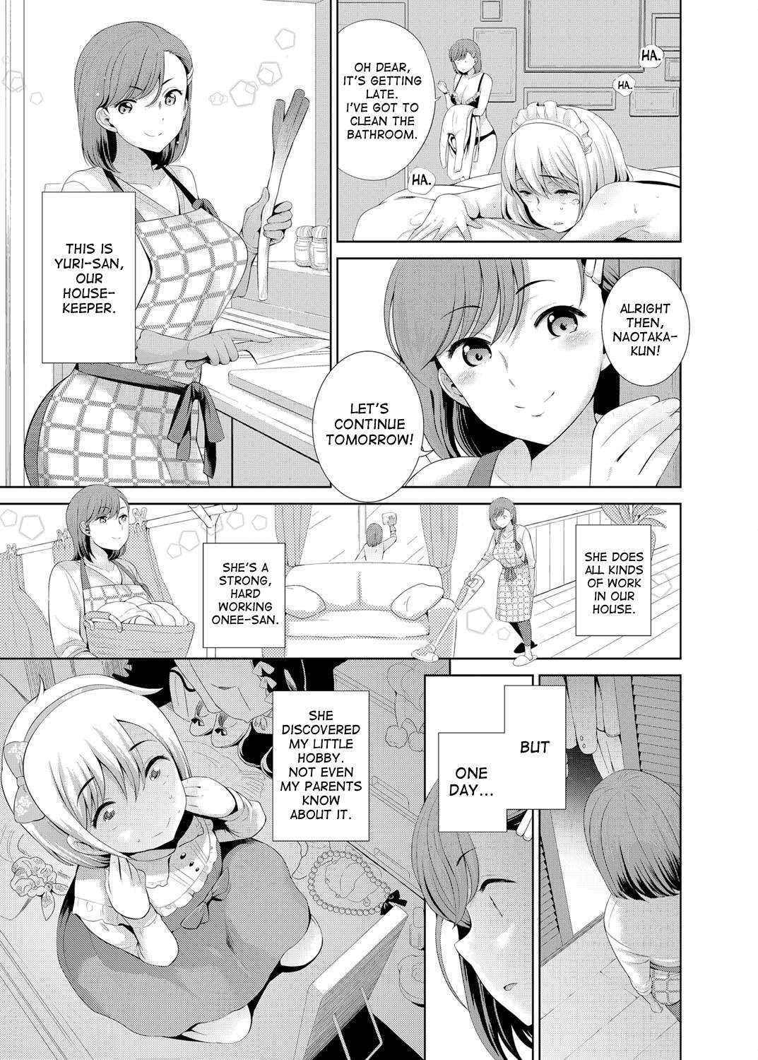 [Uesugi Kyoshiro] Josou Shitetara DoS Kyonyuu Kaseifu ni Kousoku Sarete Anal Mesuiki Shichaimashita (COMIC Grape Vol. 30) [English] [desudesu] [Digital]