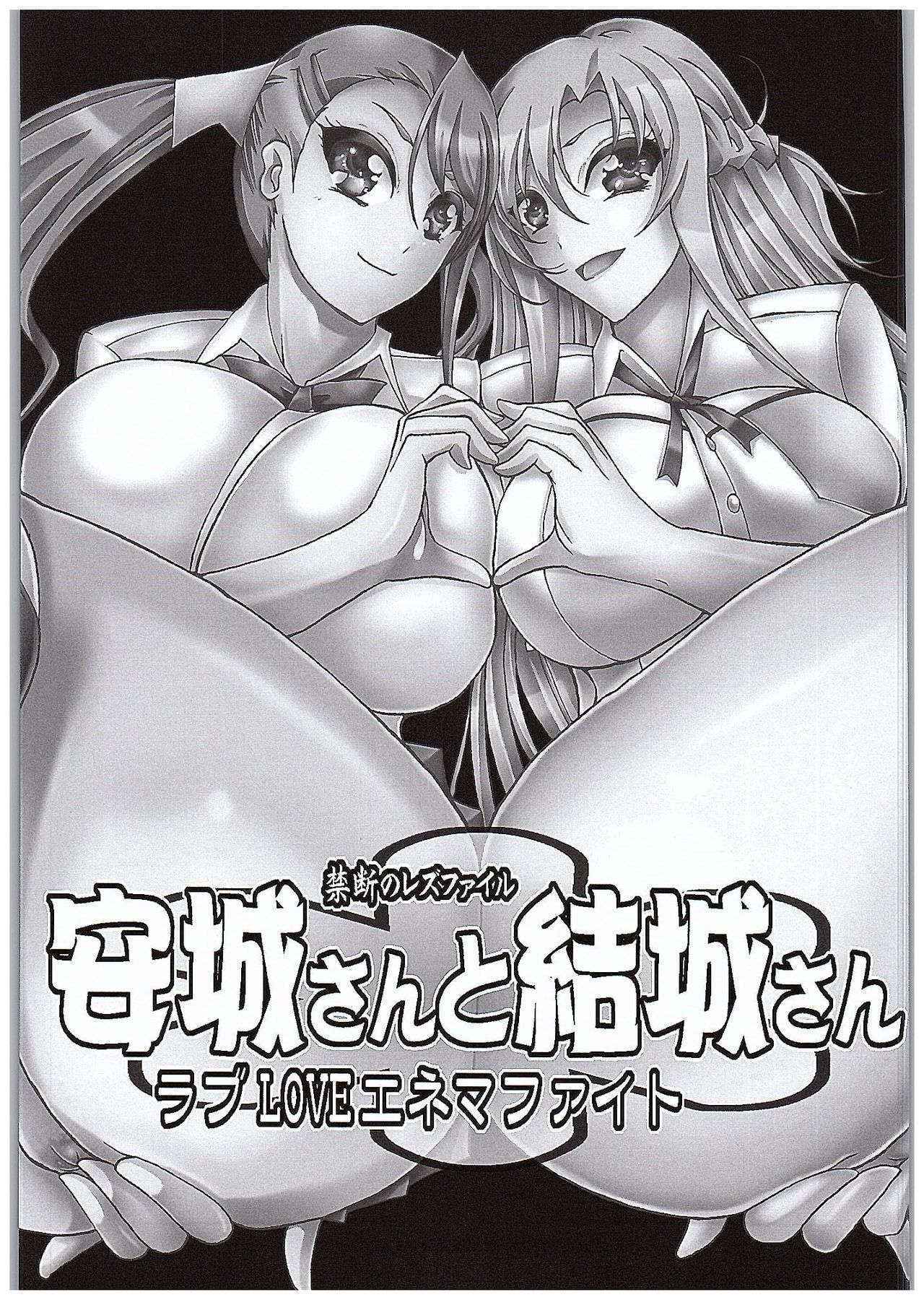 (COMIC1☆10) [Yamazakura (Iguchi Takajin)] Anjou-sant to Yuuki-san Love LOVE Enema Fight (Sword Art Online, Ano Hi Mita Hana no Namae wo Bokutachi wa Mada Shiranai.)