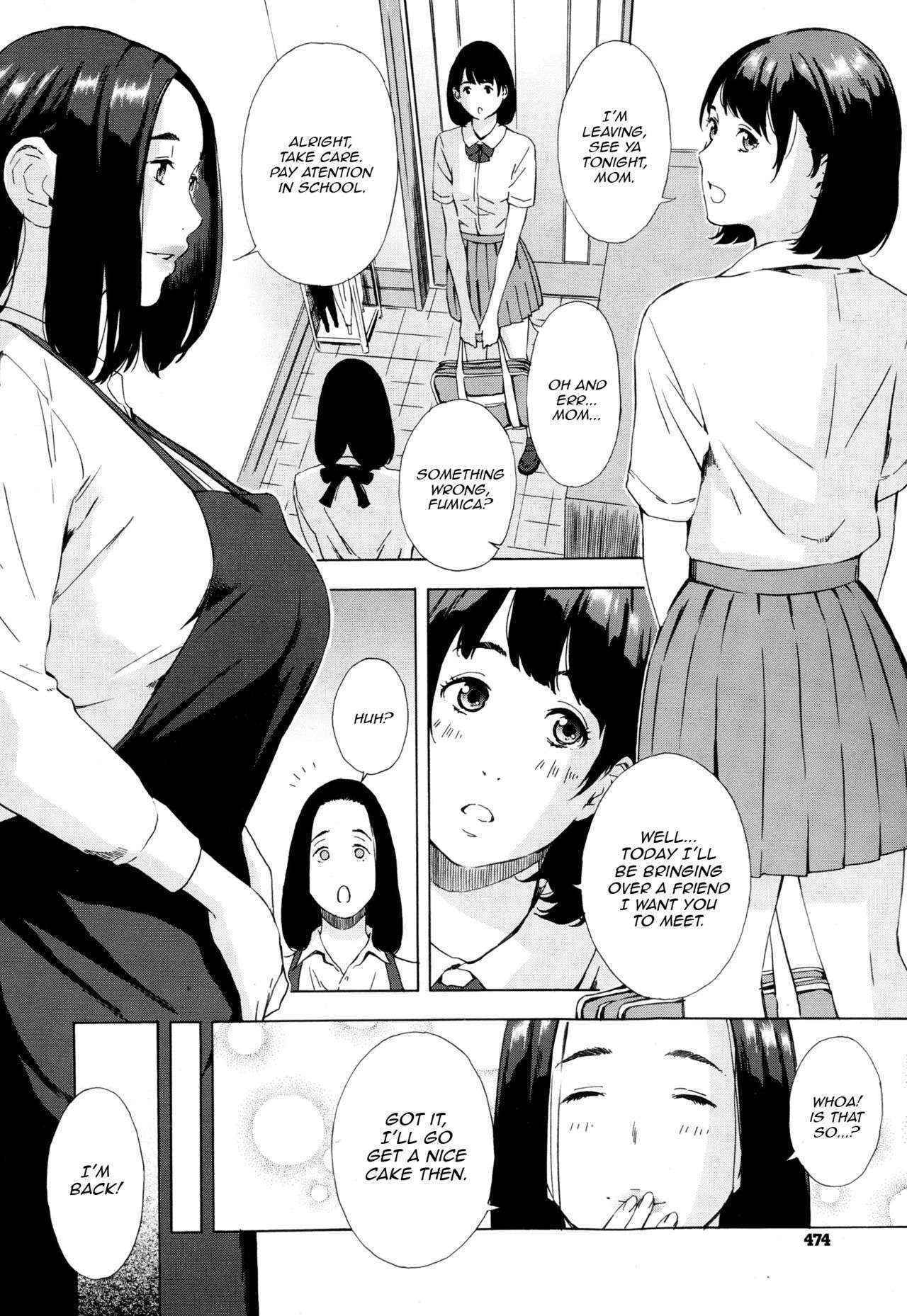 [Amano Ameno] Mother and Daughter Conflict Fusae to Fumina 1-2 [English]