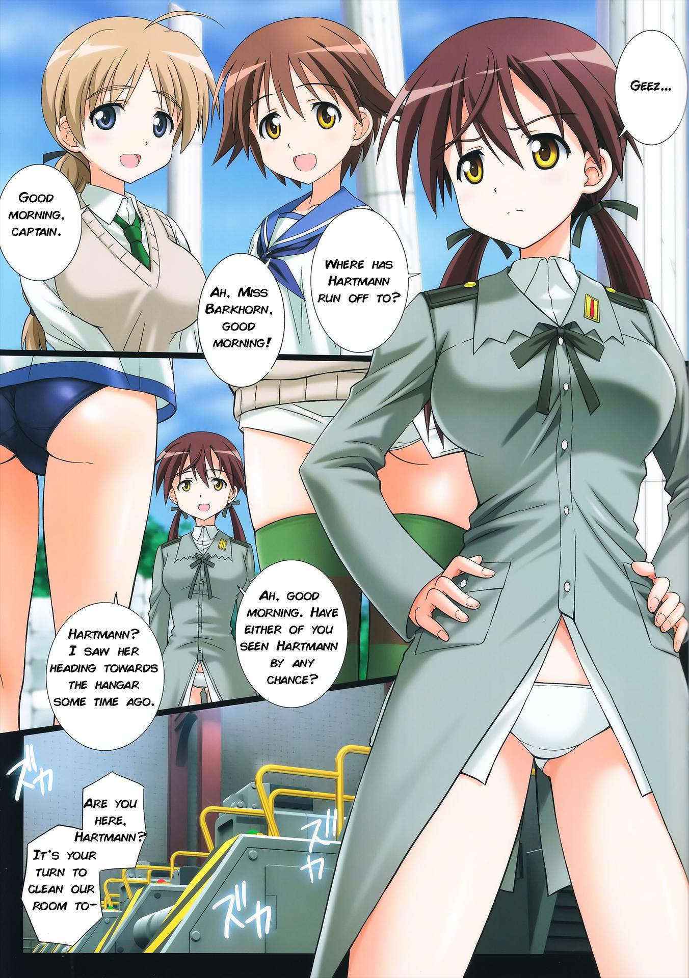 (C89) [Kamogawaya (Kamogawa Tanuki)] Not Pants (Strike Witches) [English] [SillyGoy]