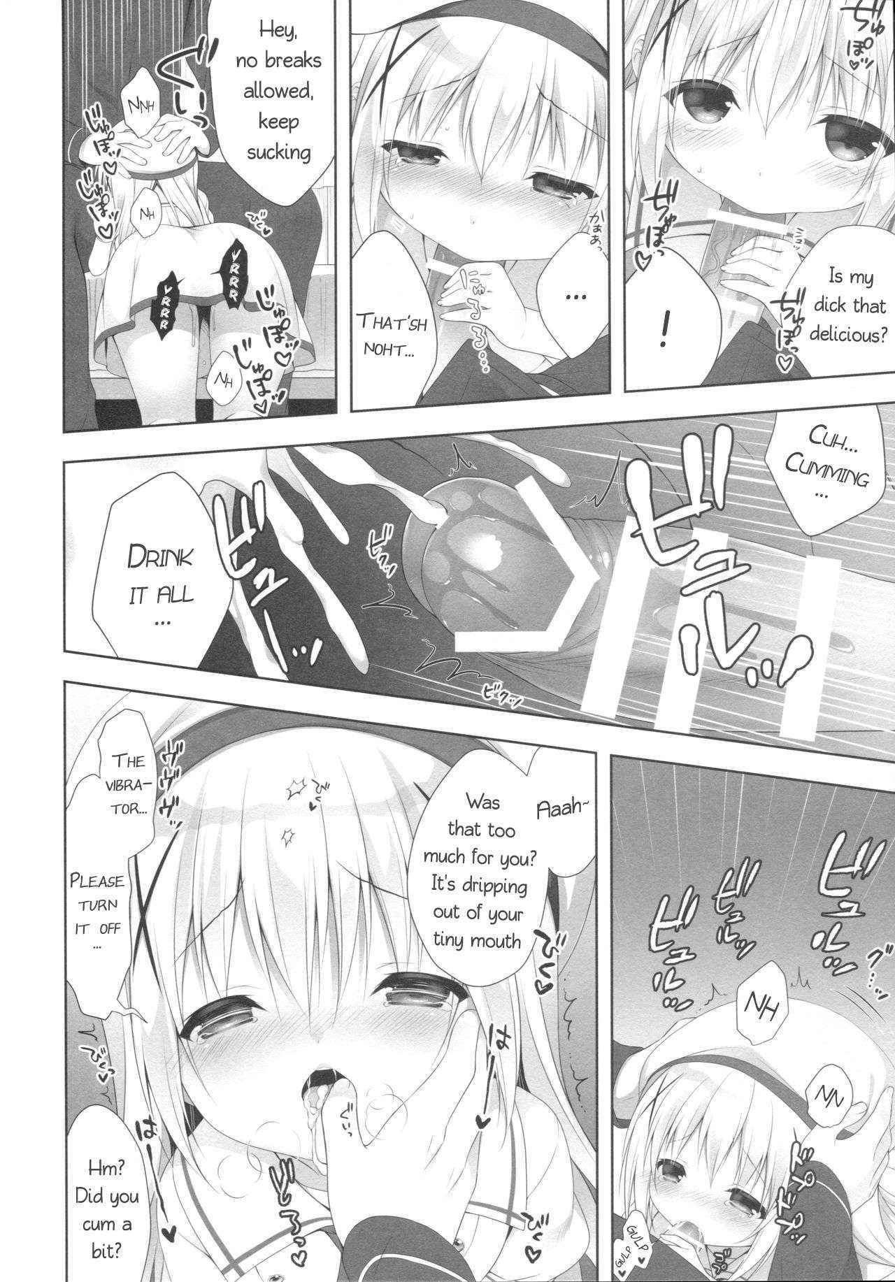 (COMIC1☆10) [CHOCOLATE CUBE (Miwa Futaba)] Chino-chan wa Goshuushin 3 (Gochuumon wa Usagi desu ka?) [English] [AkazaChan]