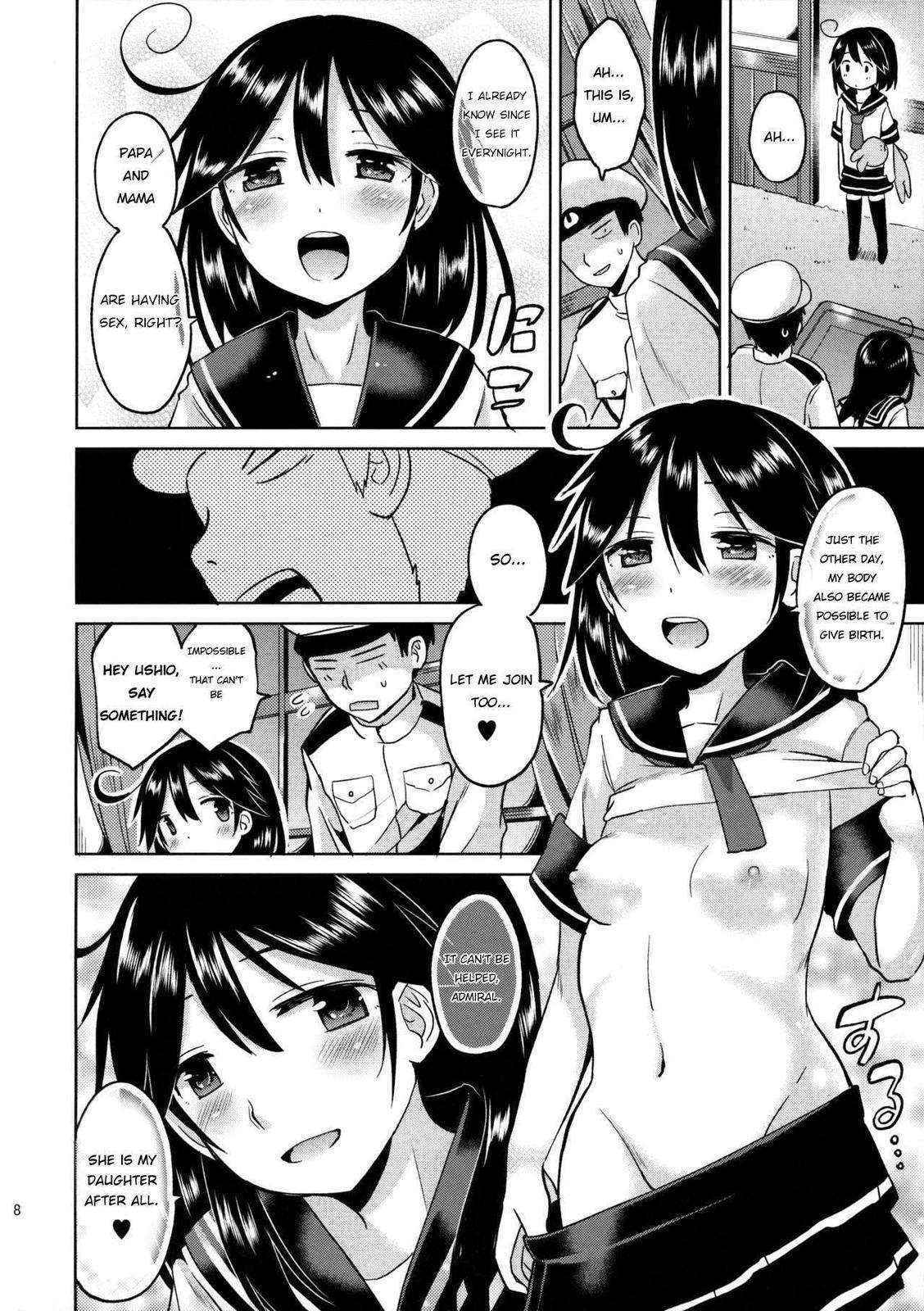 (C89) [Hotori Bocchi (Sakurazari Hotori)] Ushio-chan no Nijiseichou o Iwau Hon(Kancolle)[English][manongmorcon]