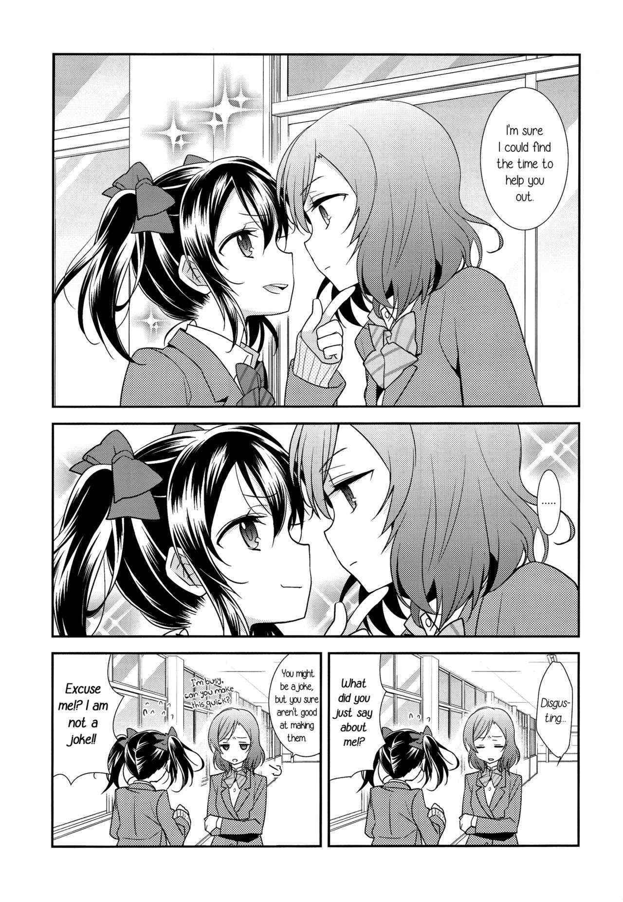 [Sweet Pea (Ooshima Tomo)] Of Course the Number One Idol in the Universe Nico-nii Would Get Pissed At Someone As Stupid As Maki-chan! (Love Live!) [English] [GiB] & [Yuri-ism]