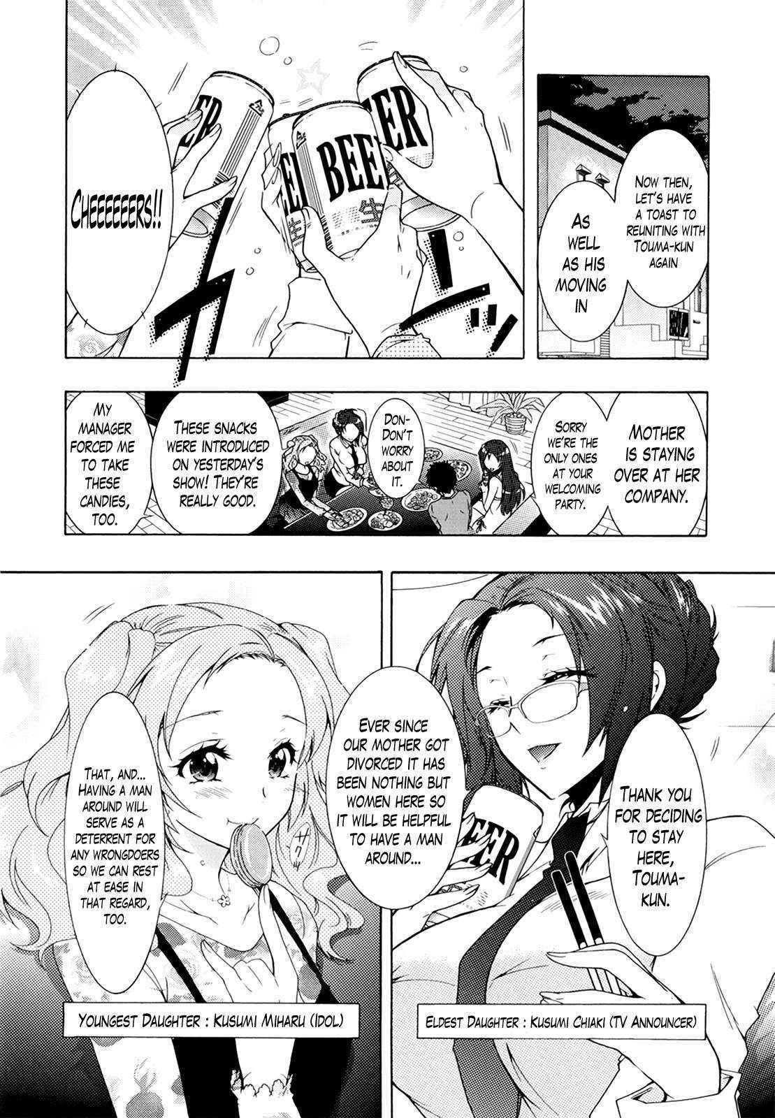 [Honda Arima] Sanshimai no Omocha - The Slave of Three Sisters Ch. 1-2 [English] [Lazarus H]