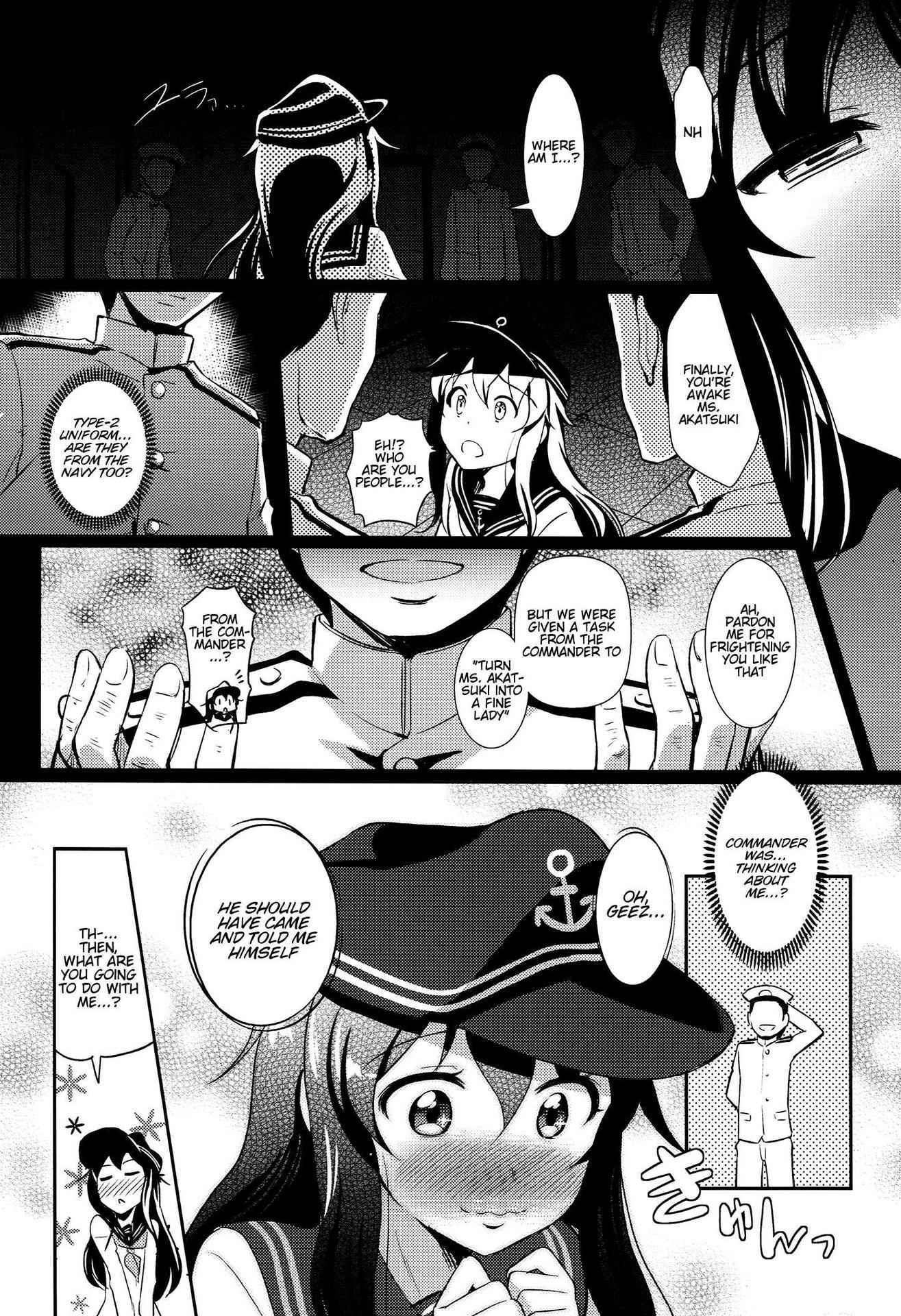 (C86) [Hiroshikidou (Hiroshiki)] Meikai ni Ukabishi Akatsuki no Honoo | Akatsuki's Light Floating Amidst the Dark Sea (Kantai Collection -KanColle-) [English]