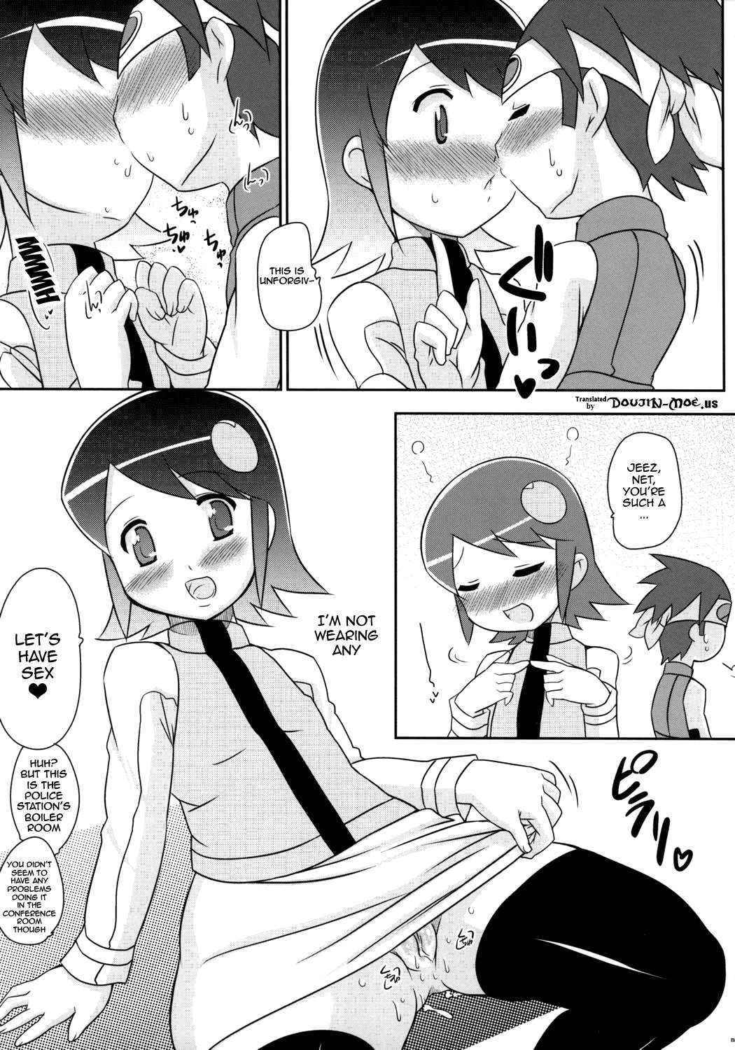 (Kyonyuukko 5) [Takatobiya (Haba)] GOOD BYE ROCKMAN EXE (Mega Man NT Warrior) [English] {doujin-moe.us}