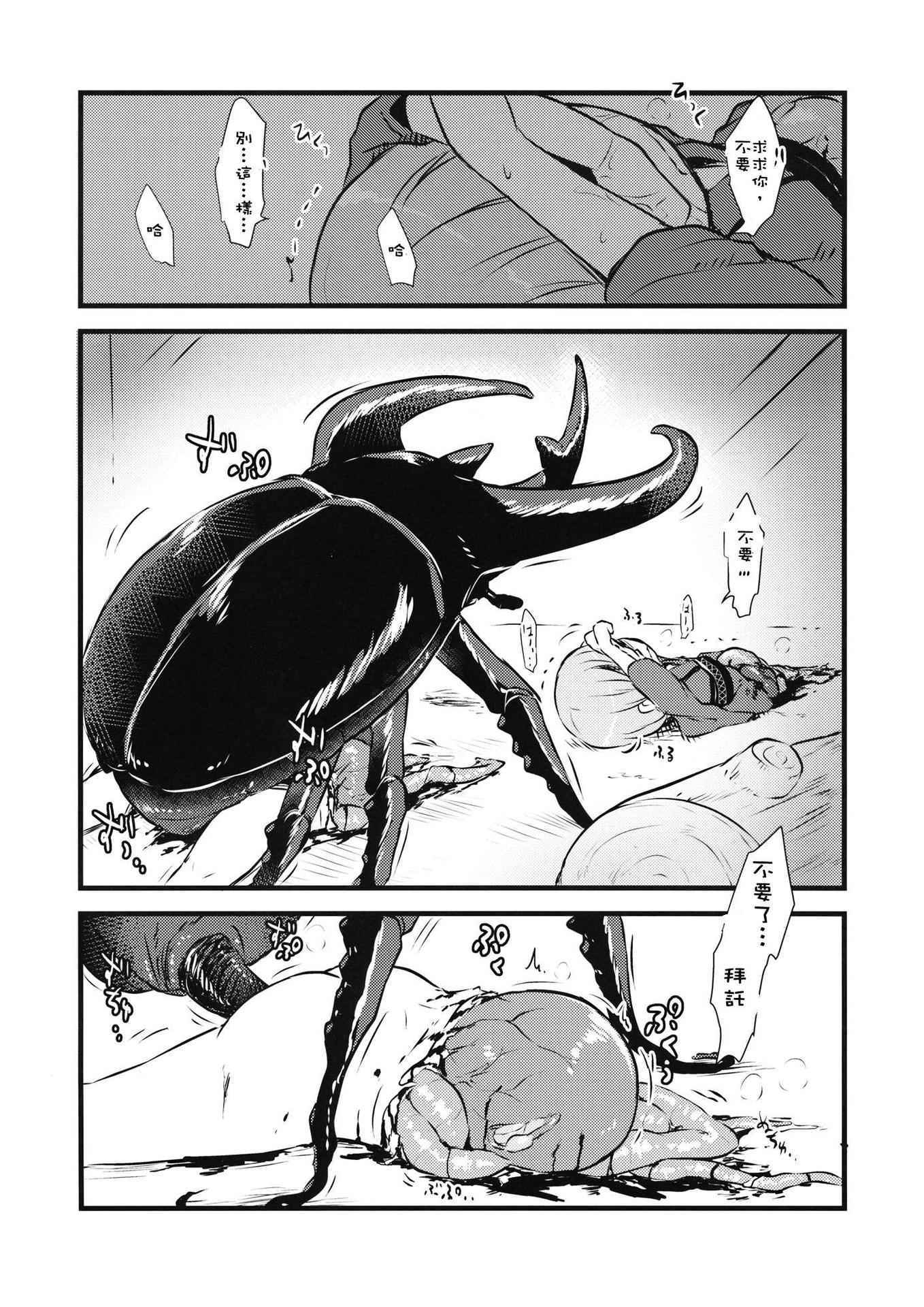 (C89) [02 (Harasaki)] Shinmyoumaru VS Caucasus Ookabuto (Touhou Project) [Chinese] [沒有漢化]