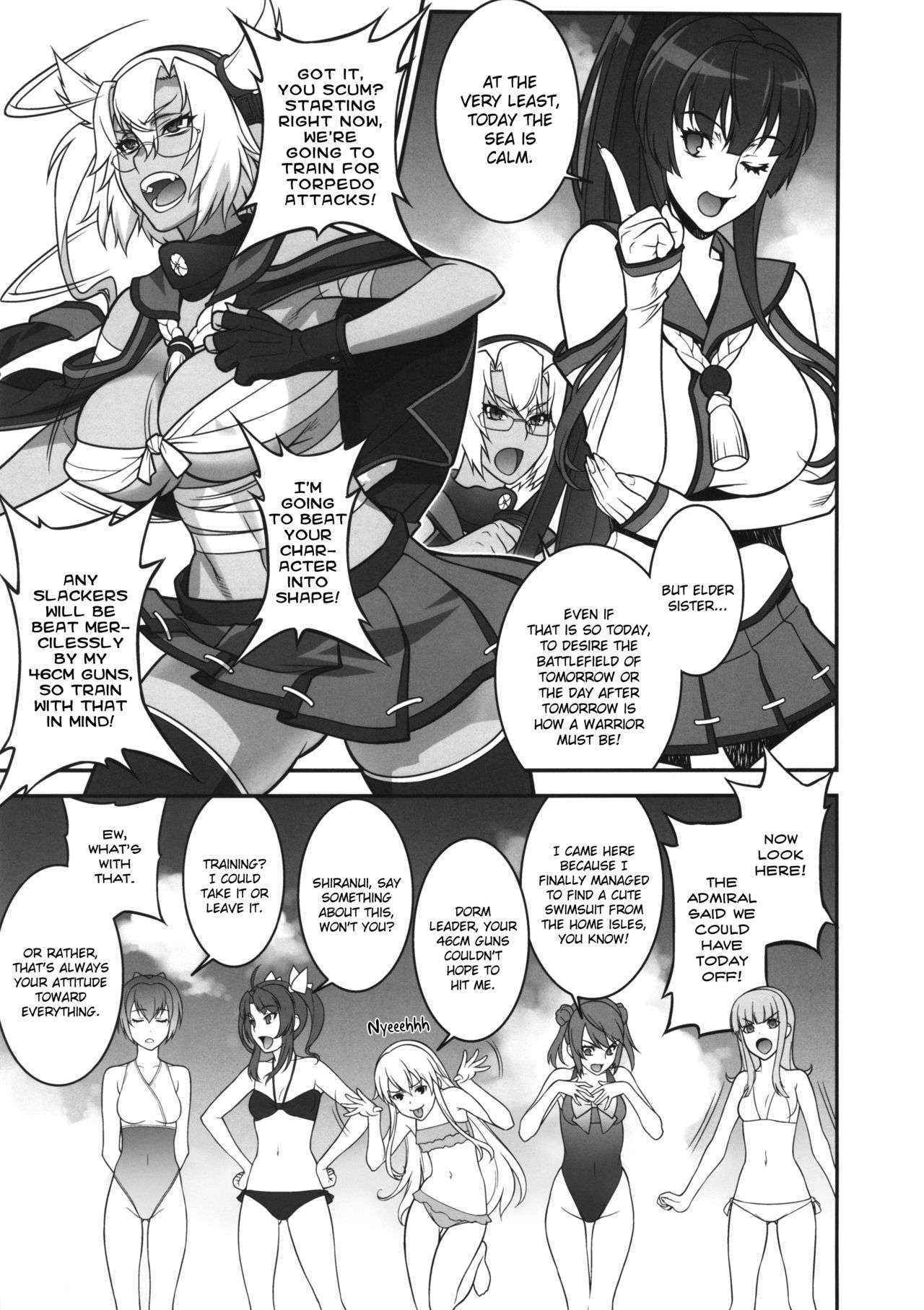 (C86) [Motchie Kingdom (Motchie)] Musashi no Dokidoki Daisakusen | Musashi's Heart-Pounding Great Strategy! (Kantai Collection -KanColle-) [English] [Chocolate + LWB] [Decensored]