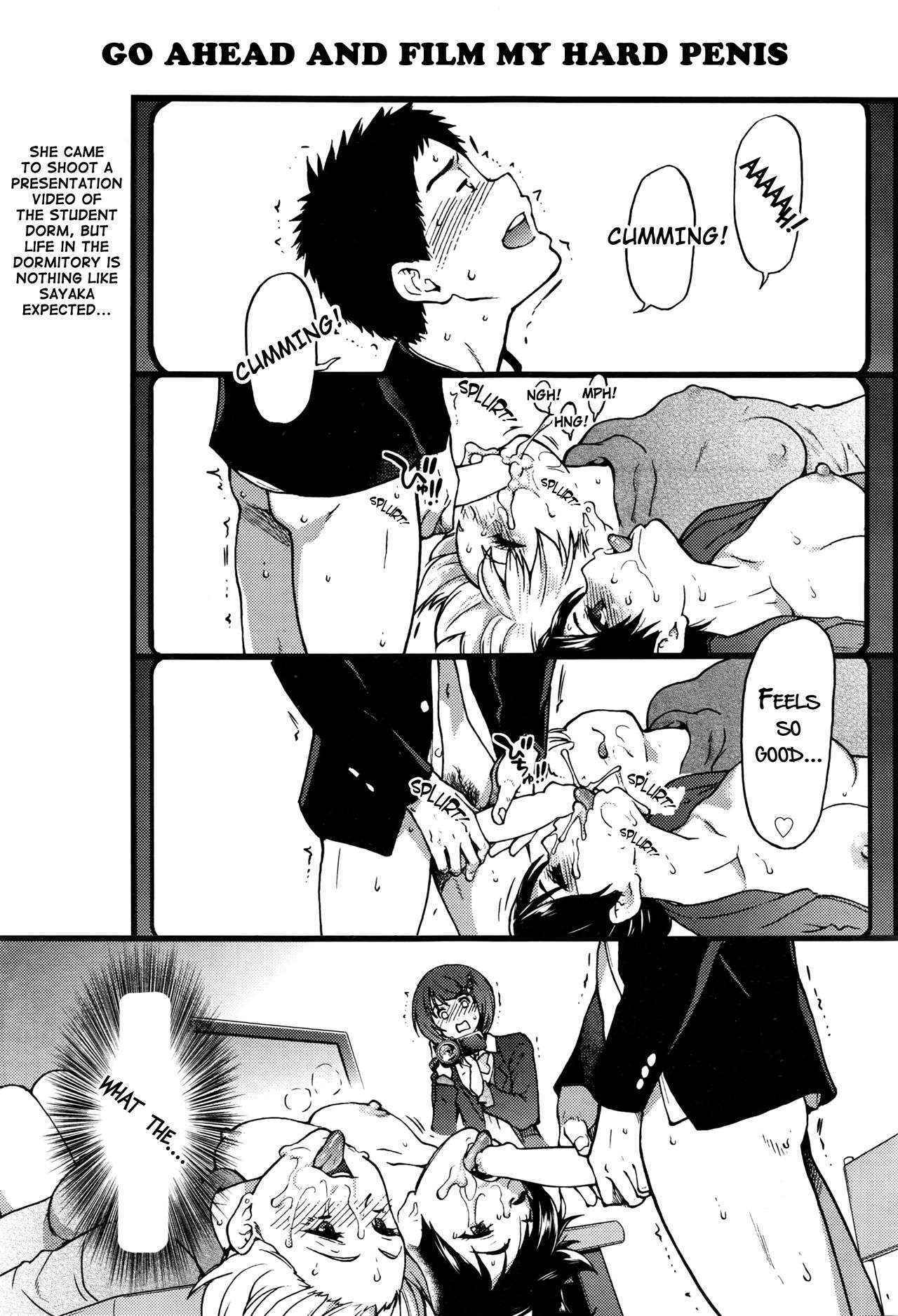 [Shiwasu no Okina] Boku no Bokki Penis o Rokuga Shite Ikina Yo | Go Ahead and Film My Hard Penis Chapter 2 (COMIC Aun 2016-06) [English] [/H/]