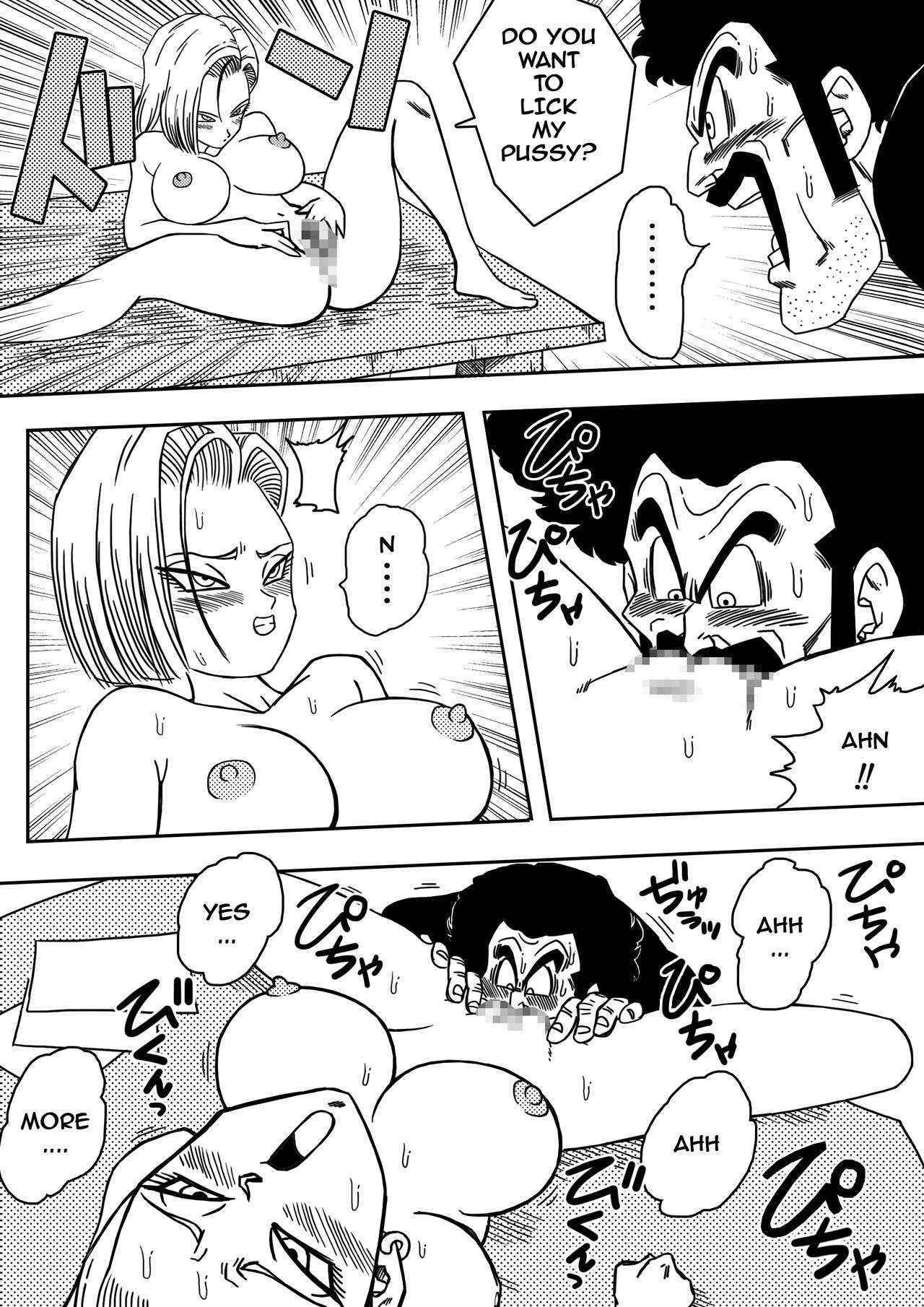 Android N18 and Mr. Satan Sexual Intercourse between Fighters! (English)