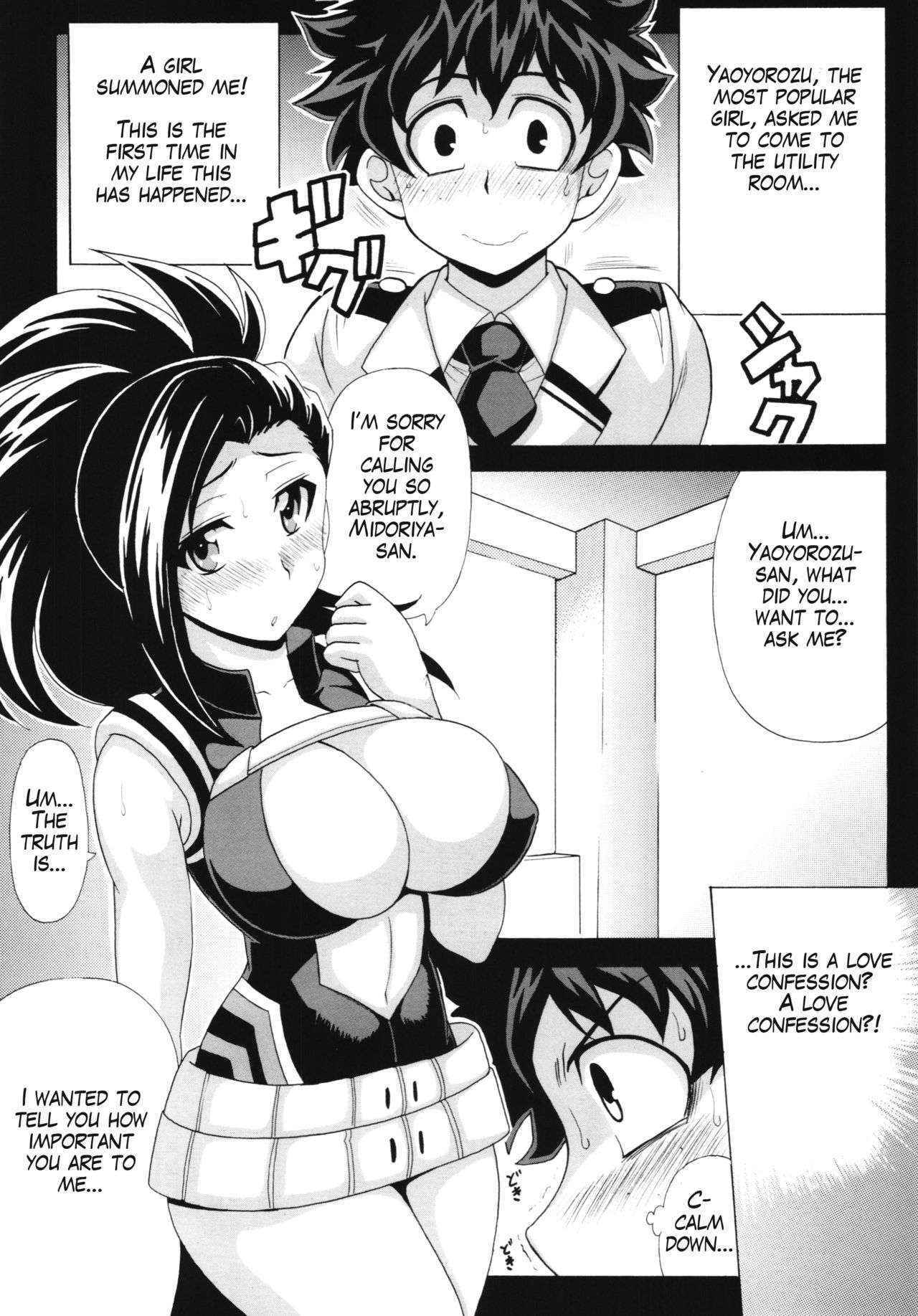 [Leaz Koubou (Oujano Kaze)] Boku no Yaoyoroppai (Boku no Hero Academia) [English] [Glittering Translations]