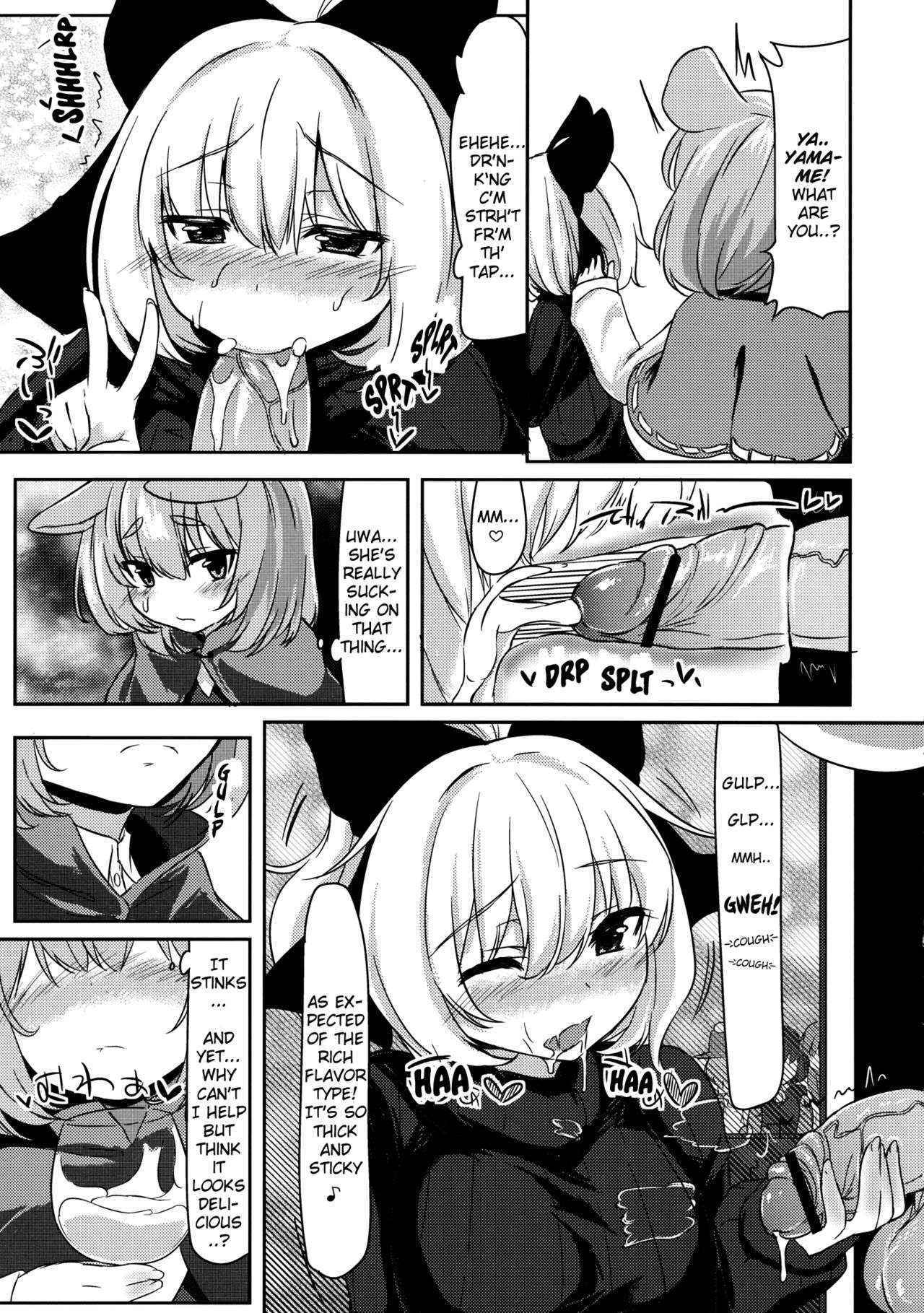 (Reitaisai 10) [Nukidokoro. (Roteri)] Gourmet Nazrin to Harapeko Semen (Touhou Project) [English]