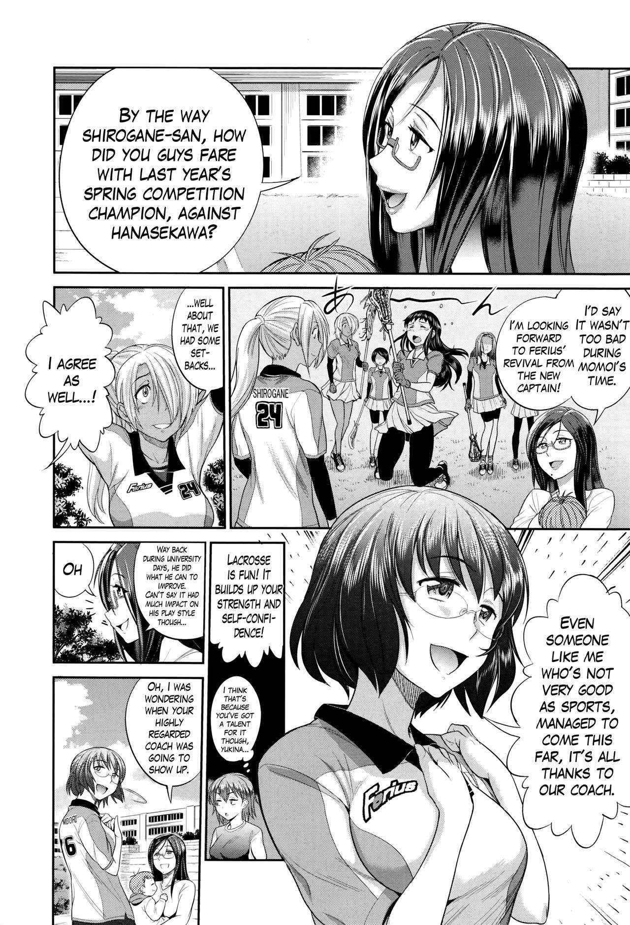 [DISTANCE] Joshi Lacu! - Girls Lacrosse Club ~2 Years Later~ (COMIC ExE 01) [English] [TripleSevenScans]