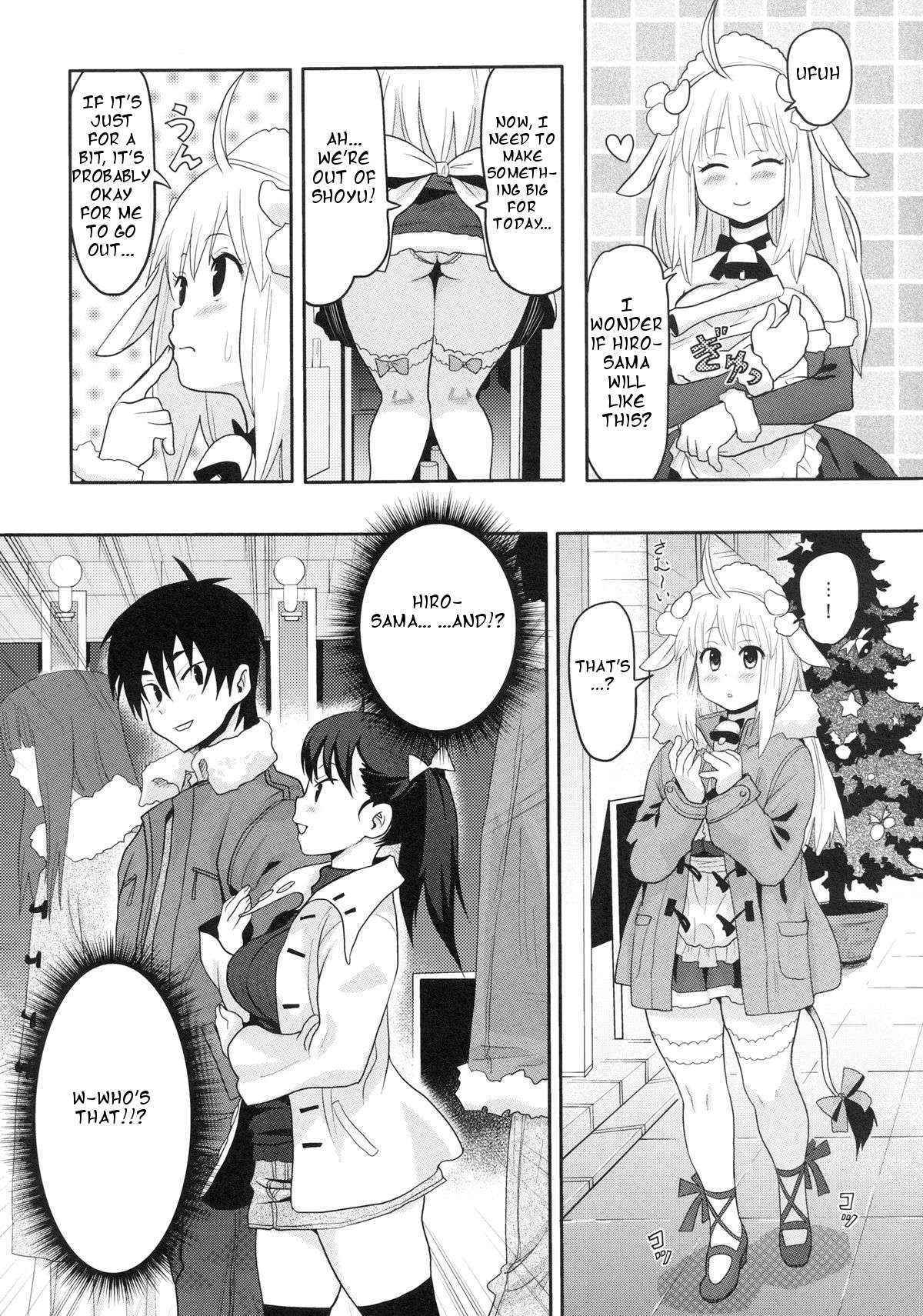 [A.O.I (Ryoji)] Kemomimi! 3 ~Christmas Hen~ [English] [Heart and Feather]