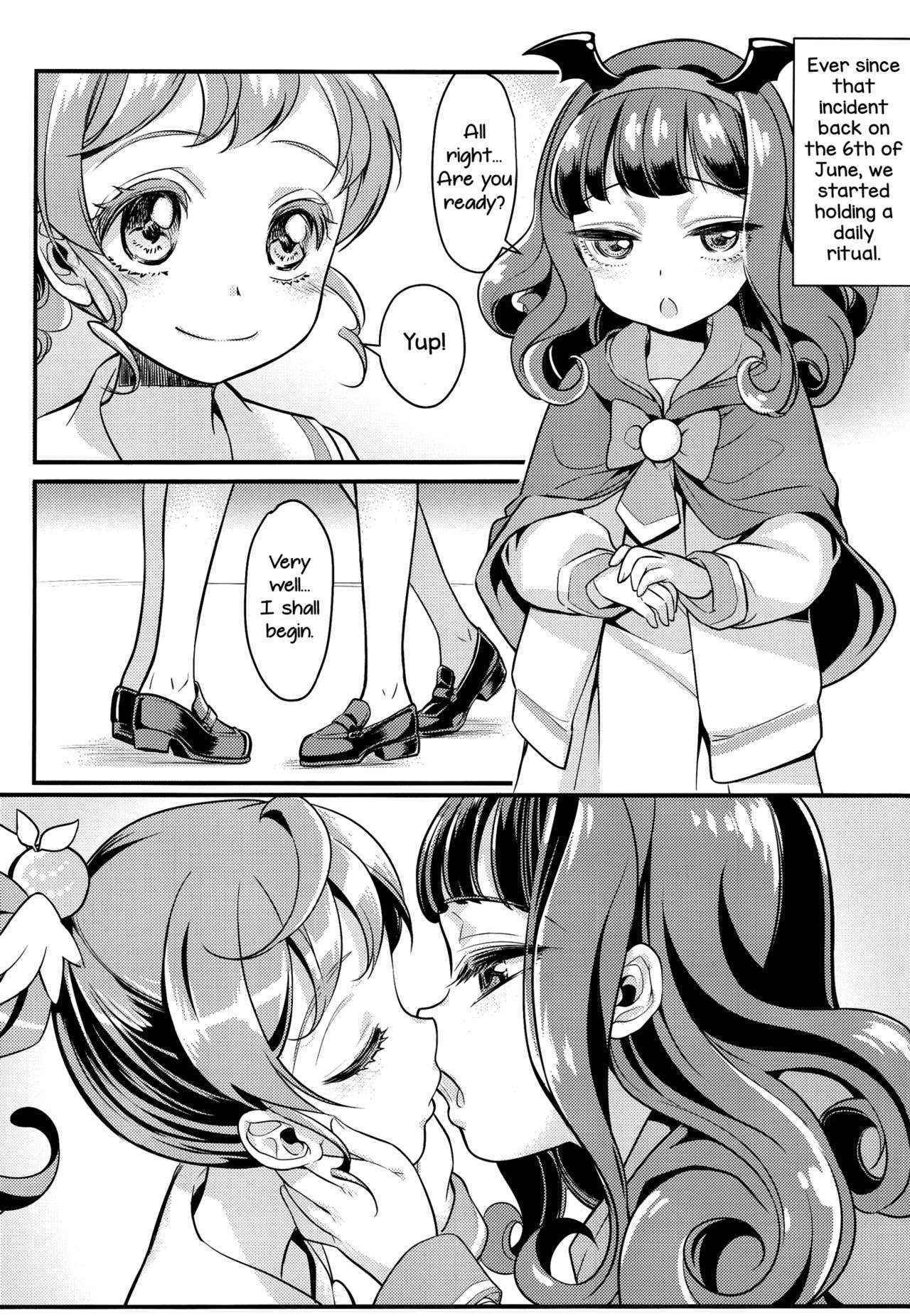 (C89) [Soramimi (Mytyl)] Devi & En Chu (PriPara) [English] [Yuri-ism]