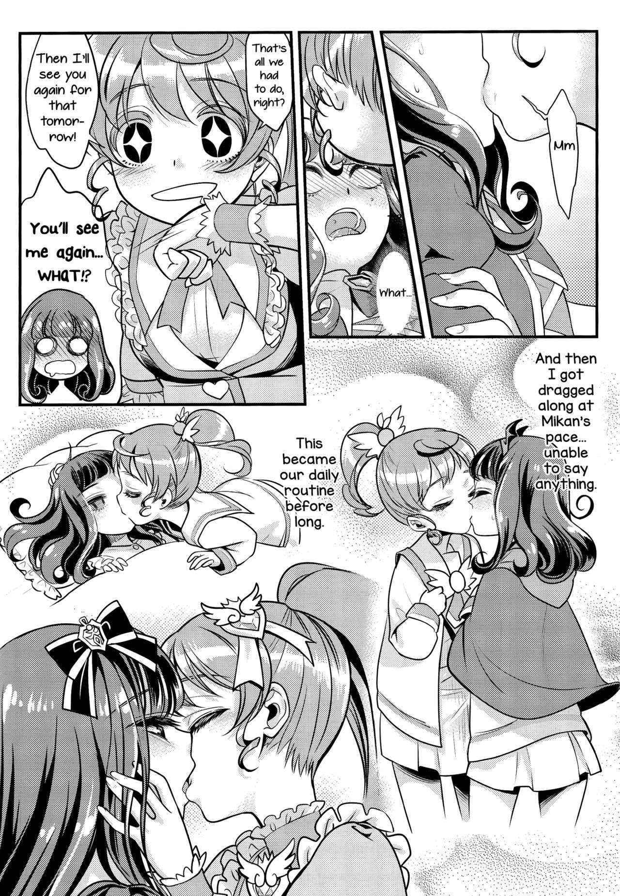 (C89) [Soramimi (Mytyl)] Devi & En Chu (PriPara) [English] [Yuri-ism]